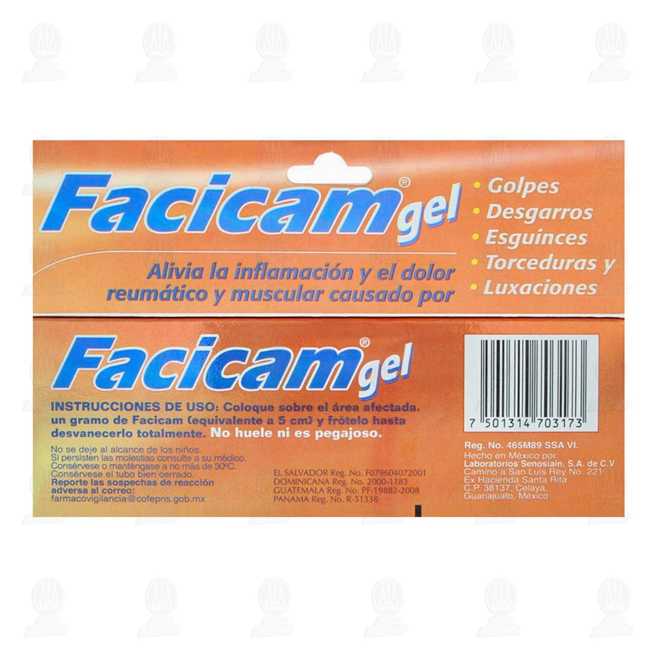 Facicam Gel 0.5%, 40 gr. image number 2