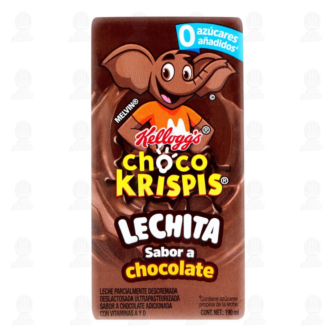 Lechita Kellogg's Choco Krispis Sabor a Chocolate, 190 ml. image number 1