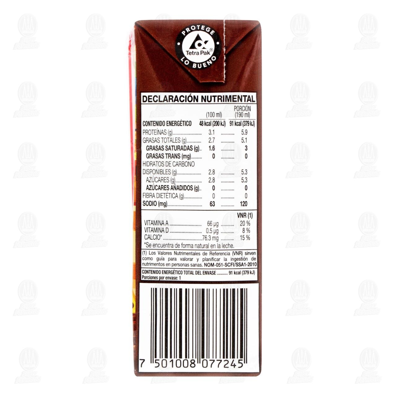 Lechita Kellogg's Choco Krispis Sabor a Chocolate, 190 ml. image number 2