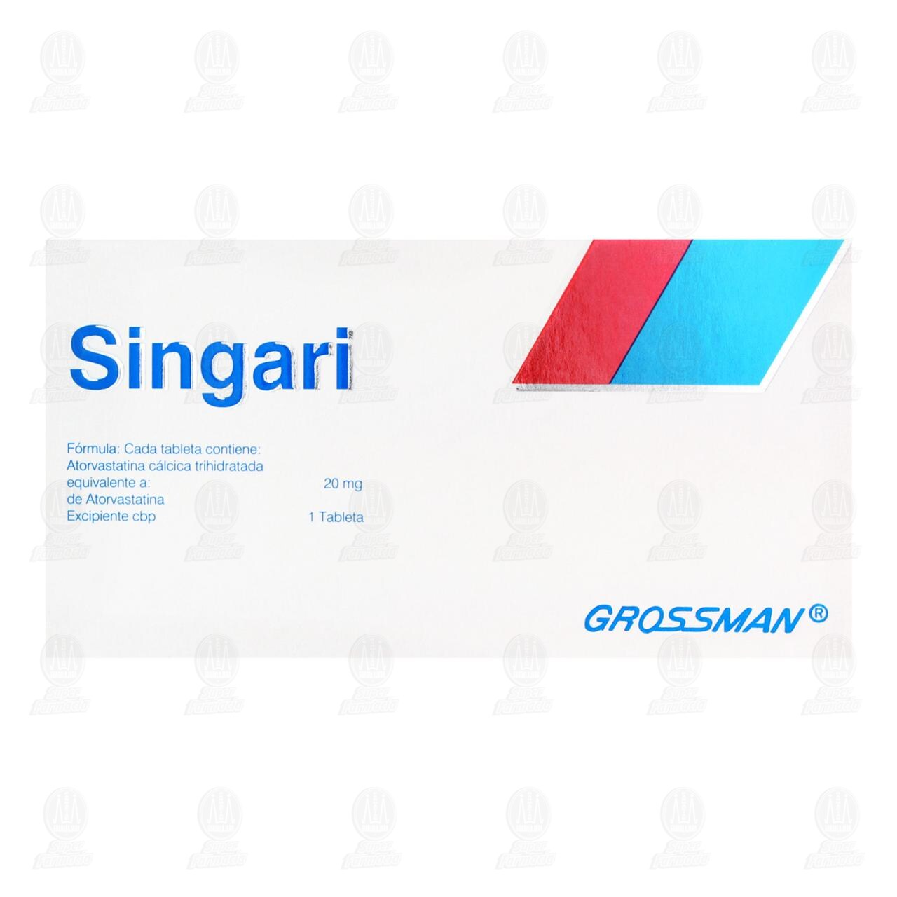Singari 20 mg, 30 Tabletas. image number 2
