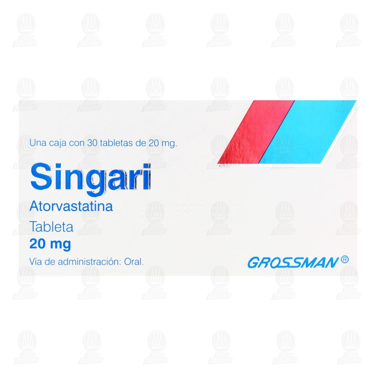 Singari 20 mg, 30 Tabletas. image number 1