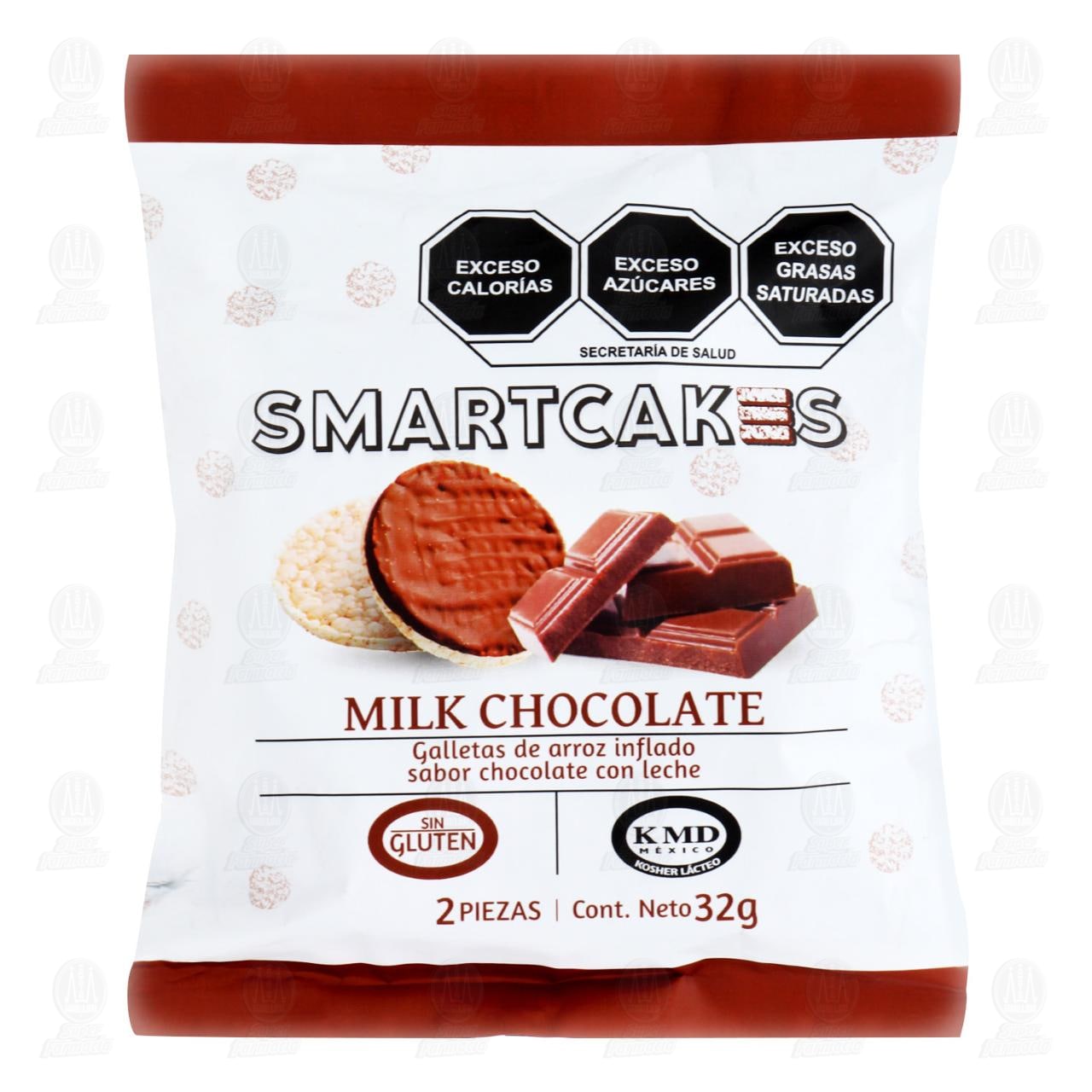 Galletas Smartcakes Milk Chocolate, 2 pzas con 32 gr. image number 0