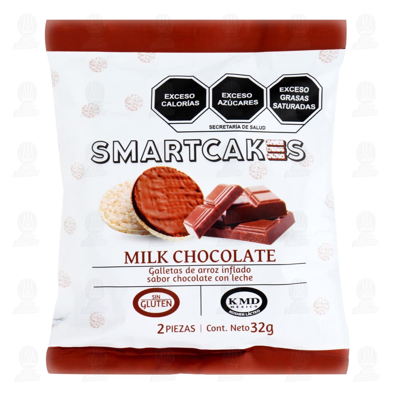 Galletas Smartcakes Milk Chocolate, 2 pzas con 32 gr. image number 0