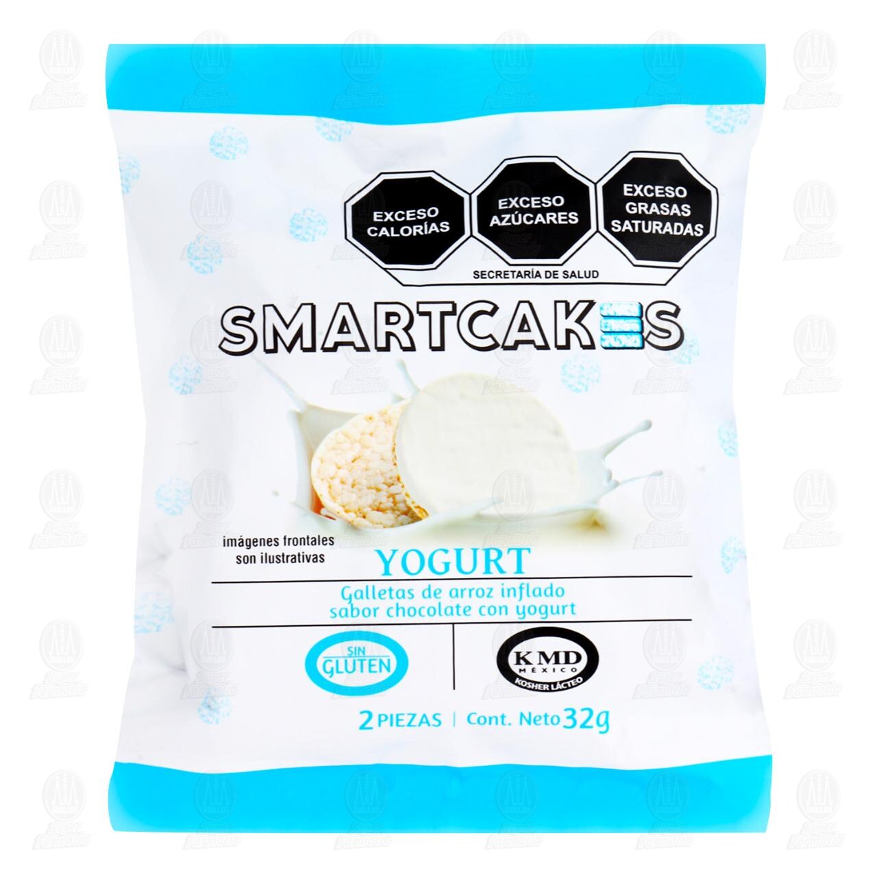 Galletas Smartcakes de Yogurt, 2 pzas con 32 gr. image number 0