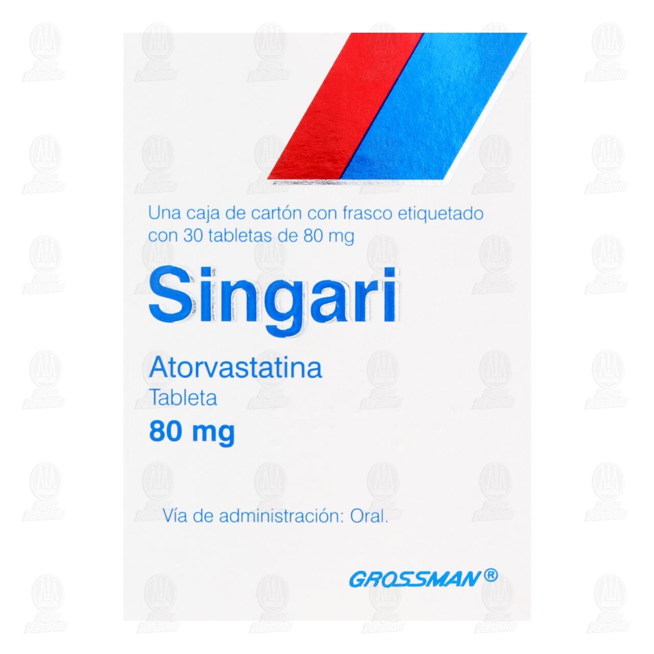 Singari 80 mg, 30 Tabletas. image number 1