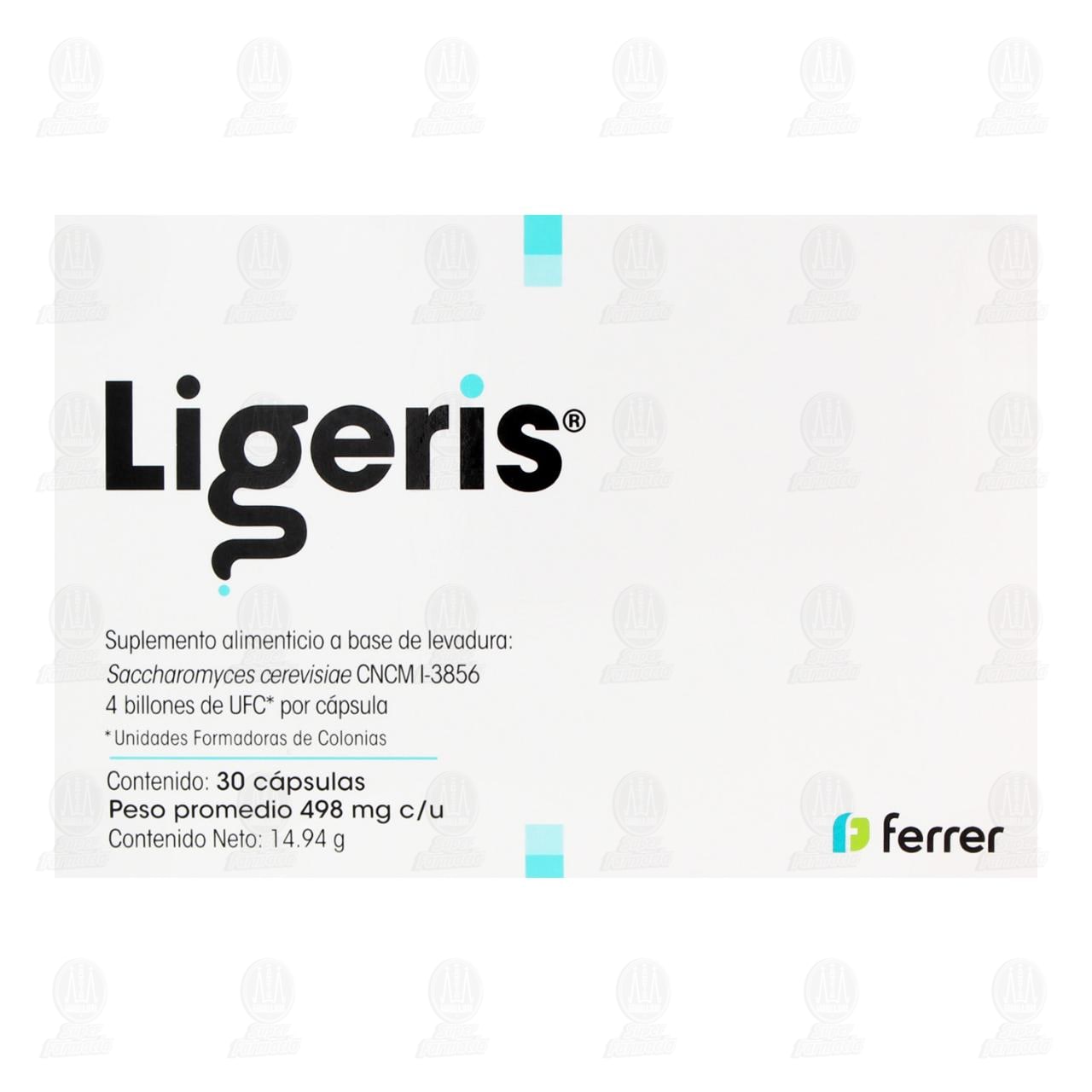 Ligeris Suplemento Alimenticio a Base de Levadura, 30 C&aacute;psulas. image number 1