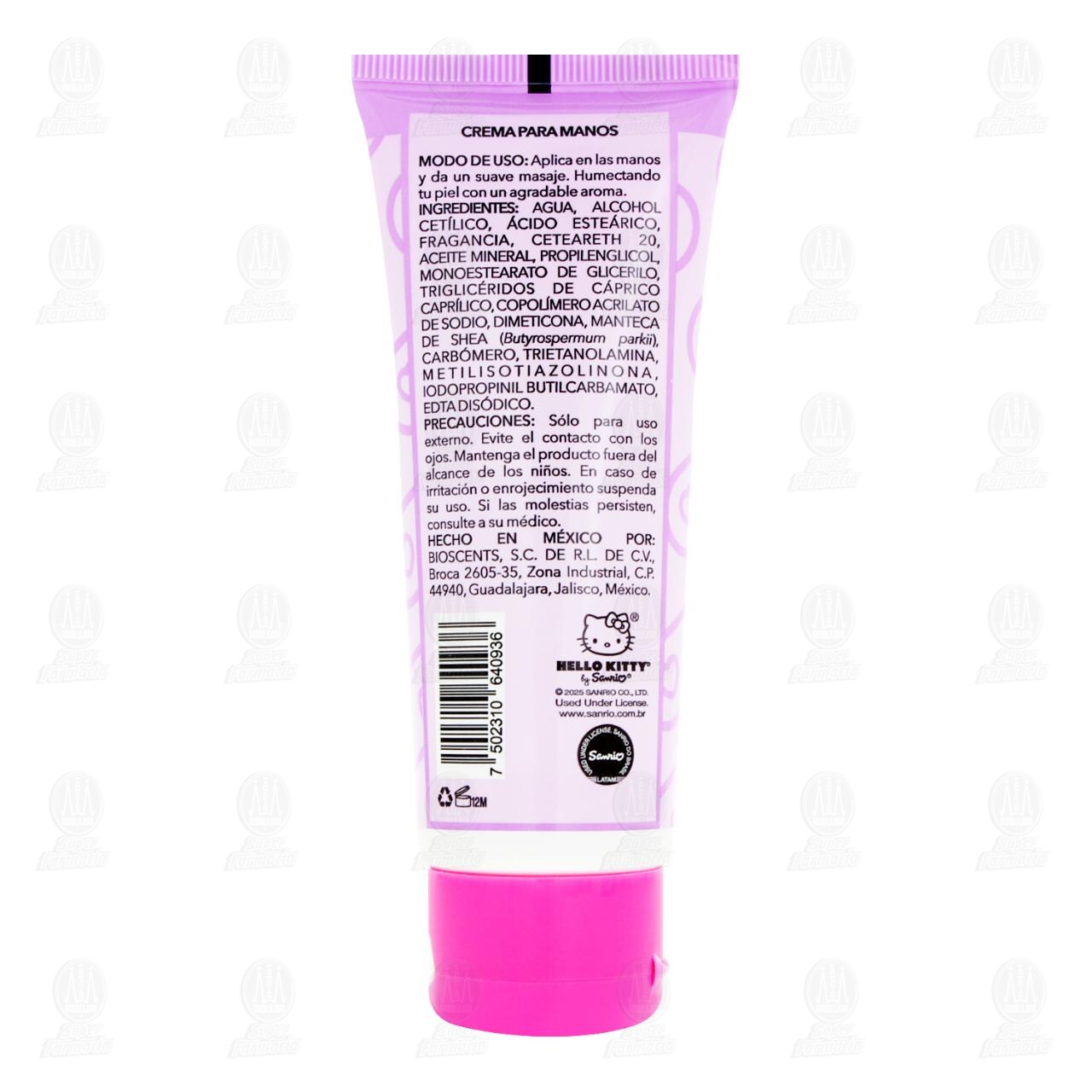 Crema para Manos Hello Kitty Kawaii Strawberry, 75 ml. image number 1