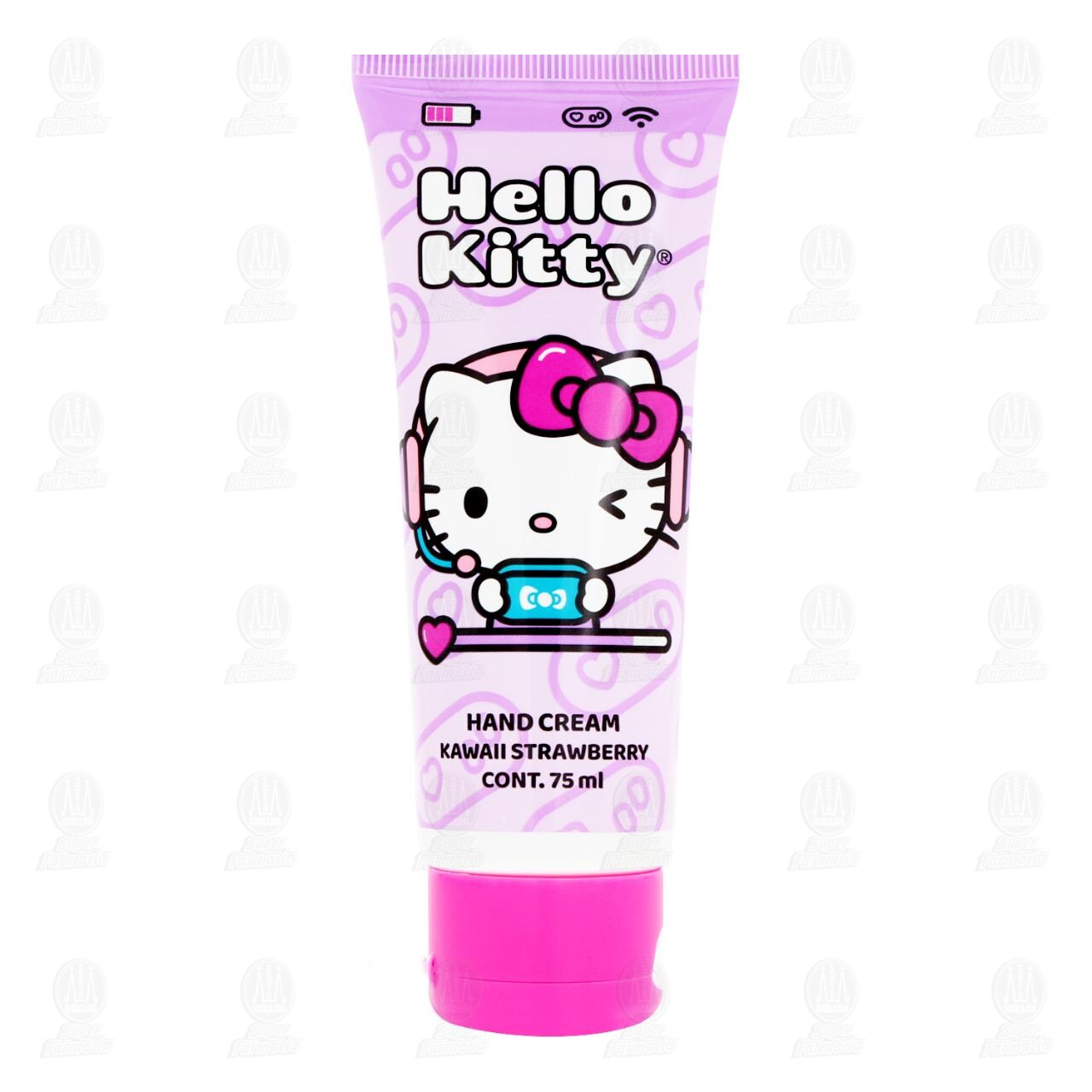 Crema para Manos Hello Kitty Kawaii Strawberry, 75 ml. image number 0