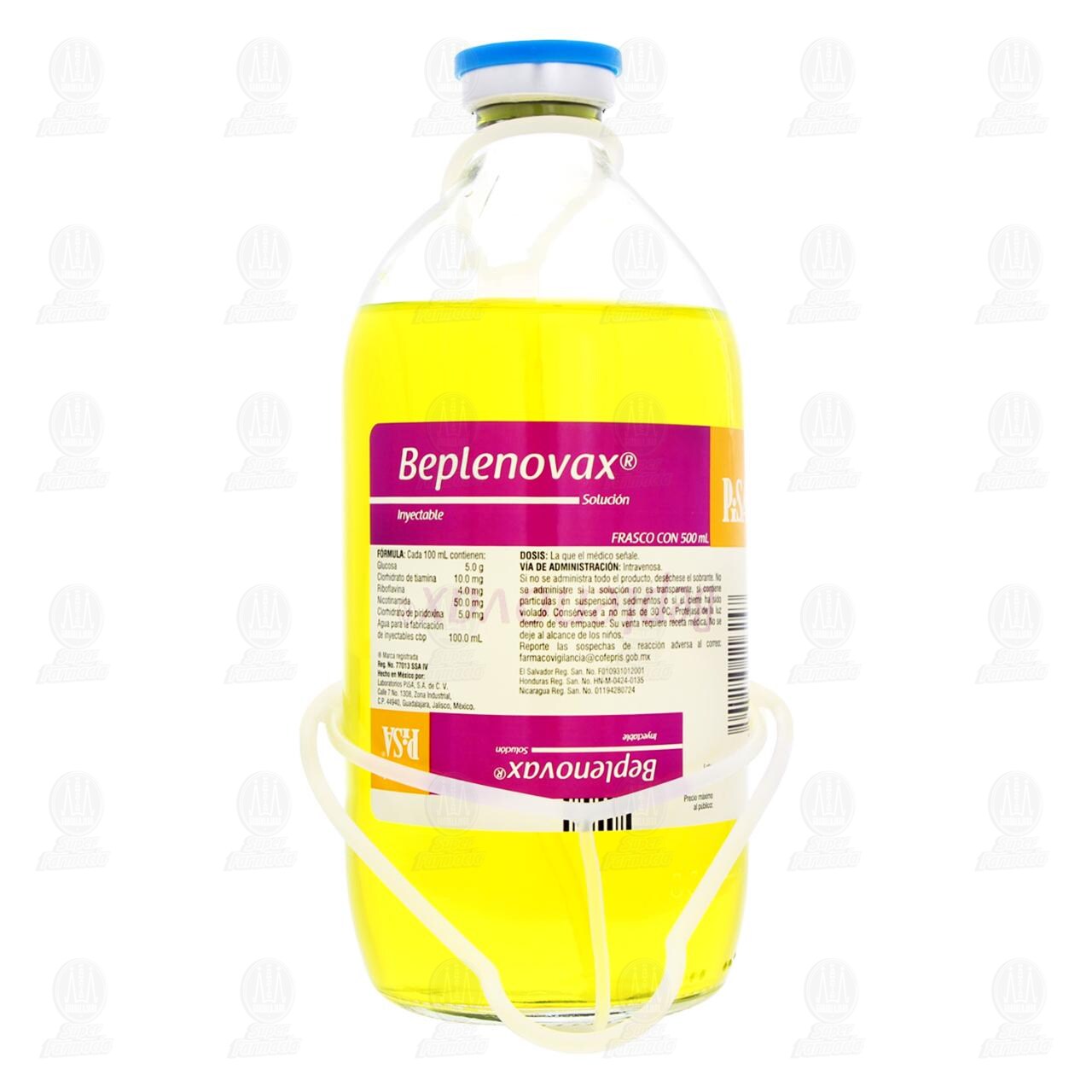 Beplenovax Soluci&oacute;n Inyectable, 500 ml.