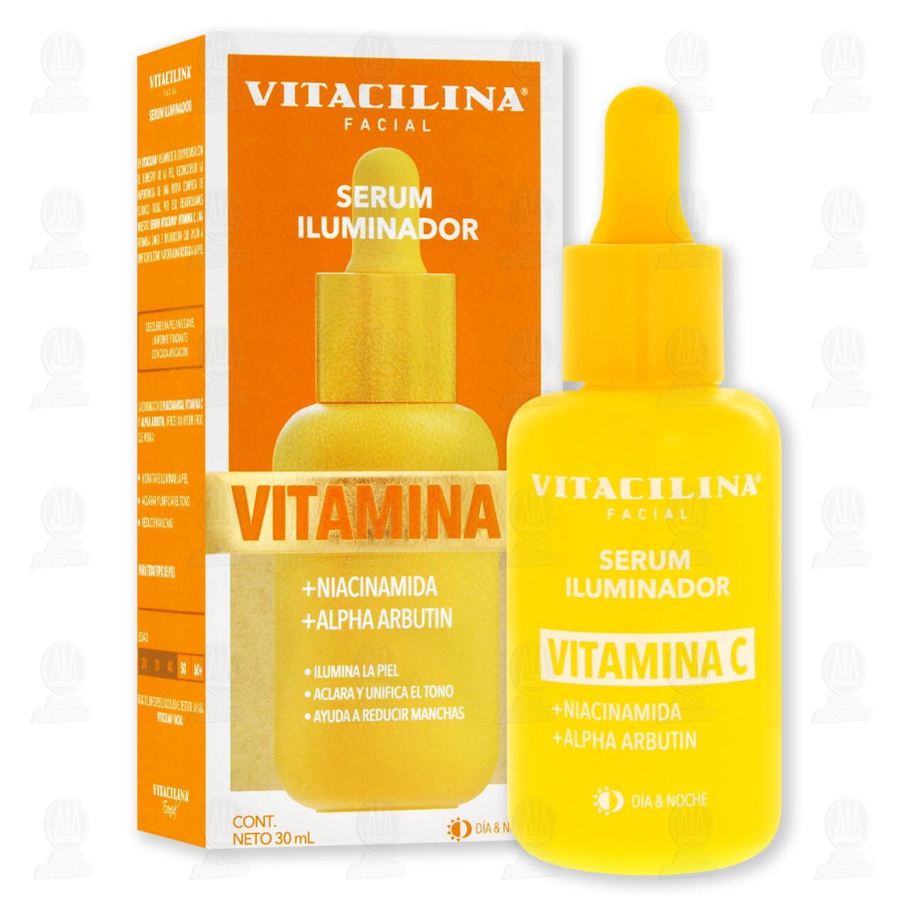 Vitacilina Facial S&eacute;rum Iluminador con Vitamina C, 30 ml. image number 3