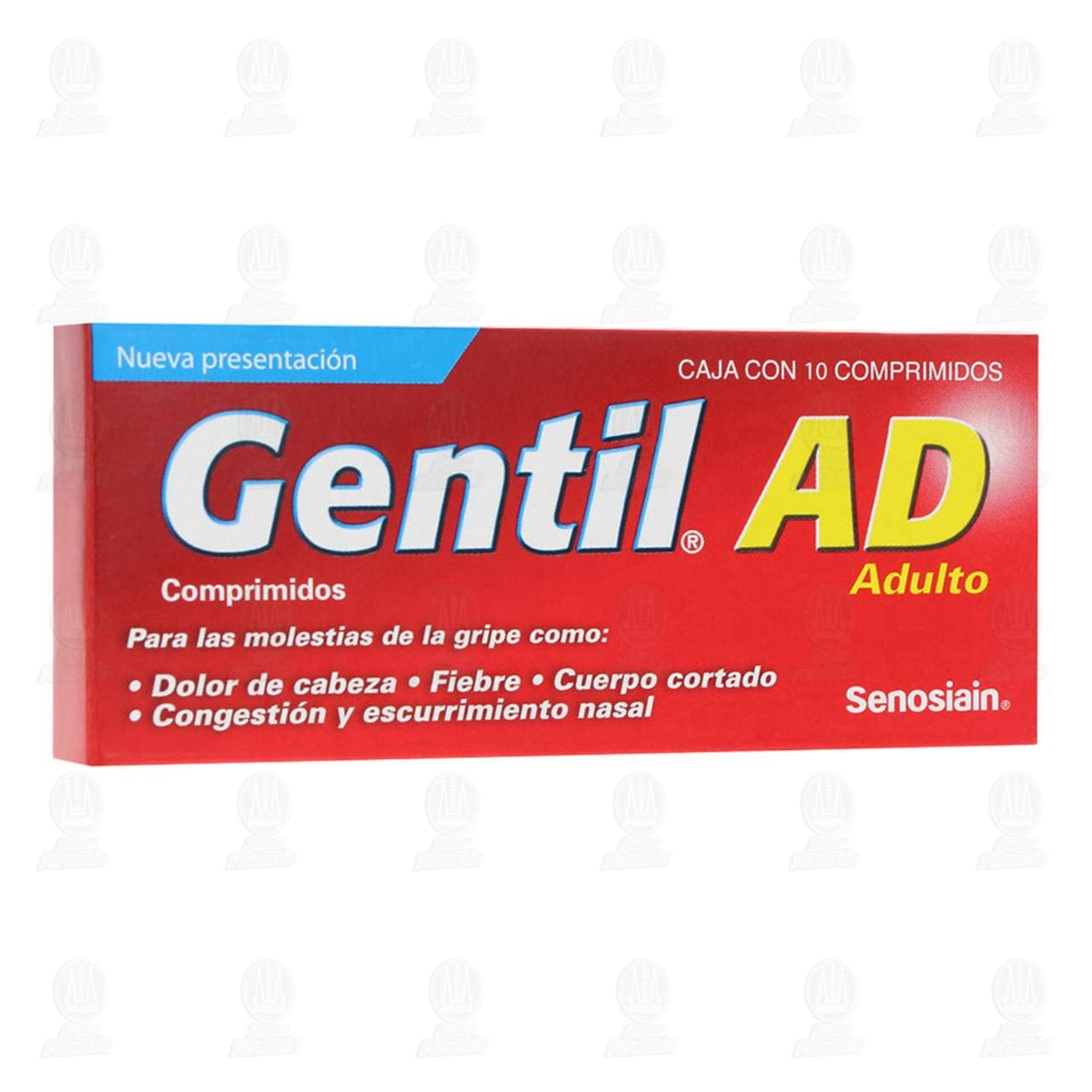 Imagen para Gentil AD Adulto, 10 Comprimidos.