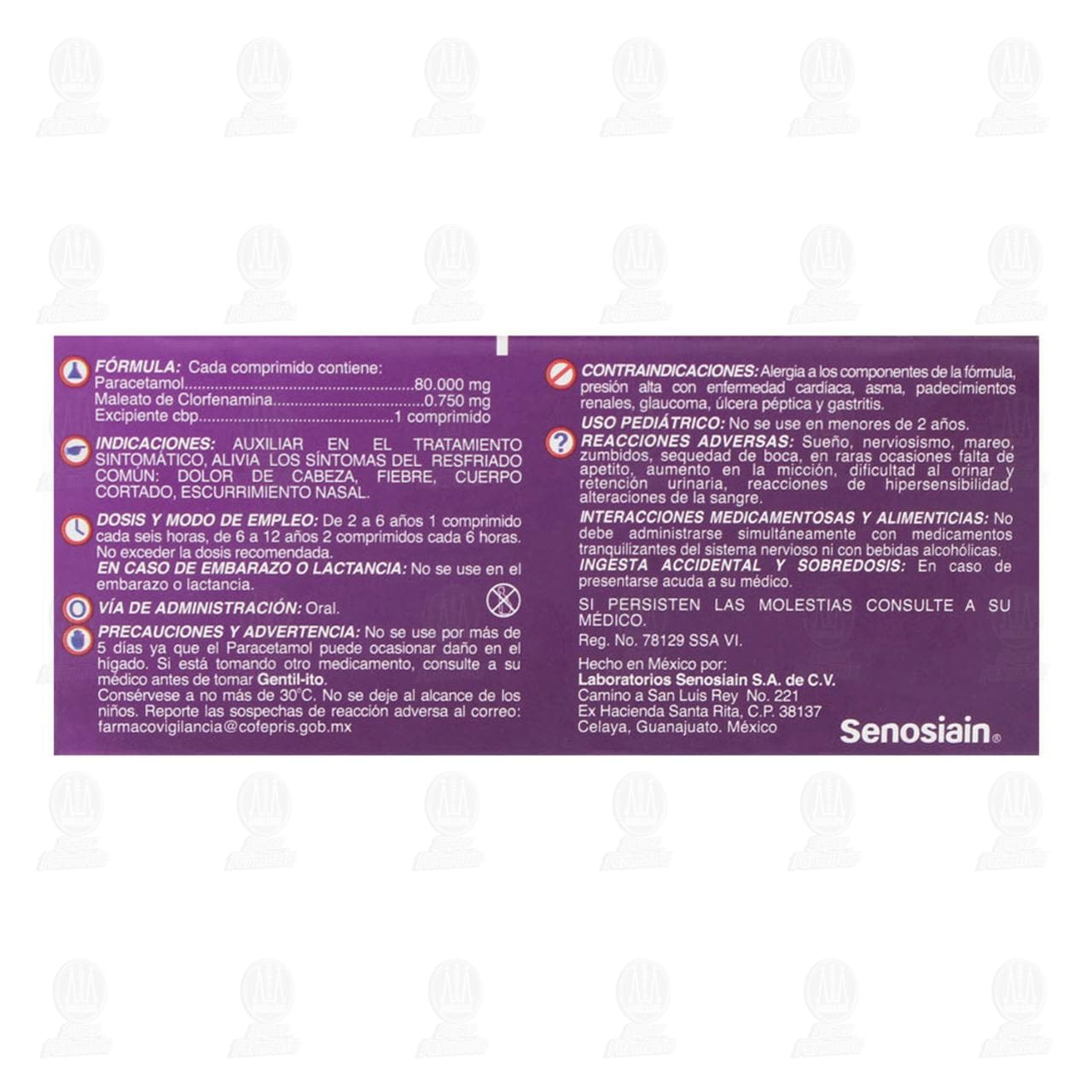 Gentil-ito Infantil, 10 Comprimidos. image number 2