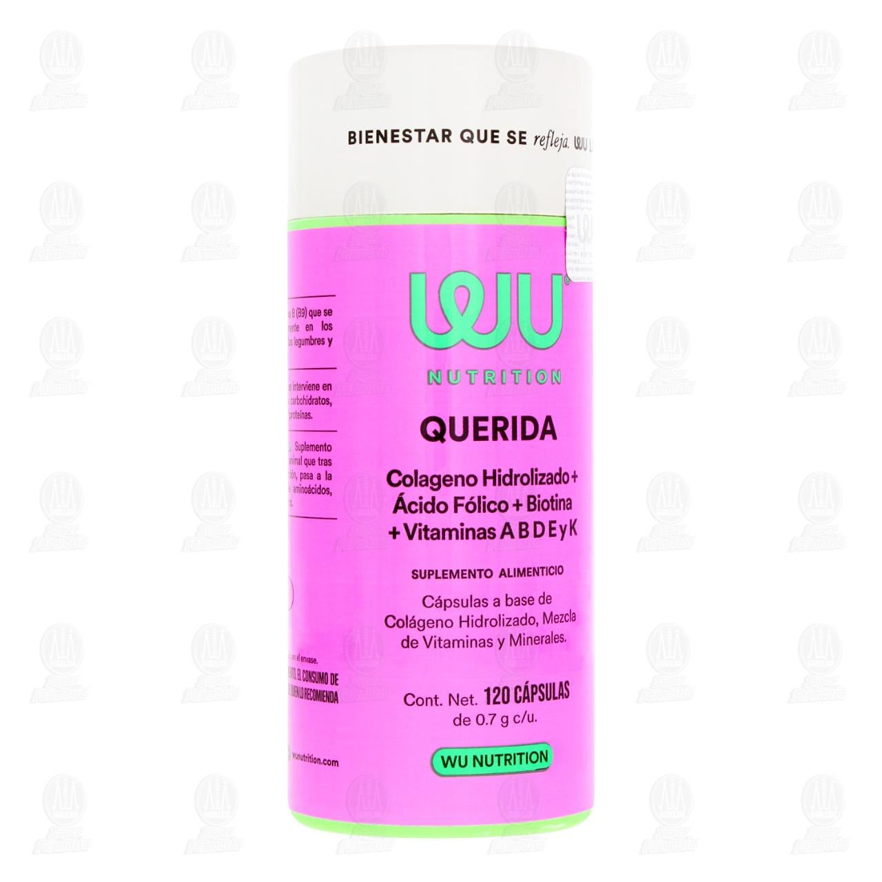 Wu Nutrition Querida, 120 Cápsulas de 0.7 gr c/u. image number 0