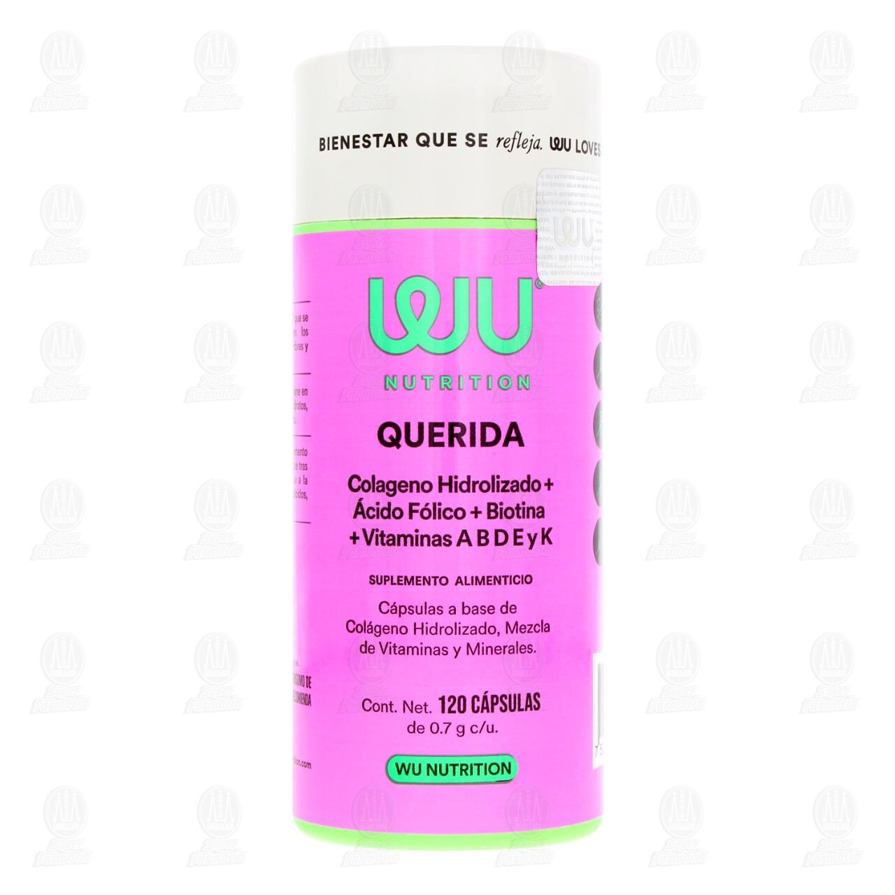 Wu Nutrition Querida, 120 Cápsulas de 0.7 gr c/u. image number 1