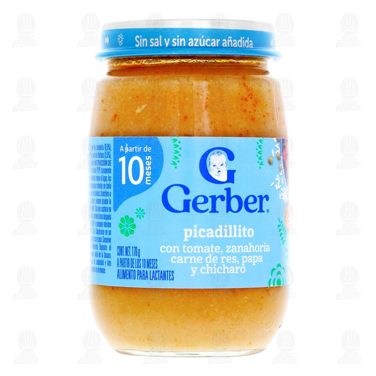 Papilla Gerber Picadillito a Partir de los 10 Meses, 170 gr. image number 0