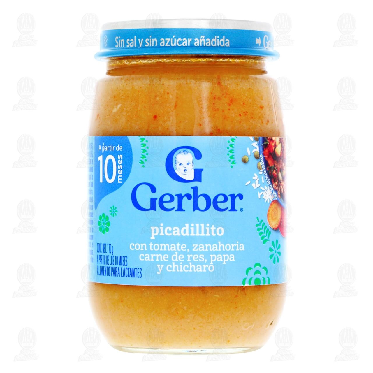 Papilla Gerber Picadillito a Partir de los 10 Meses, 170 gr. image number 1