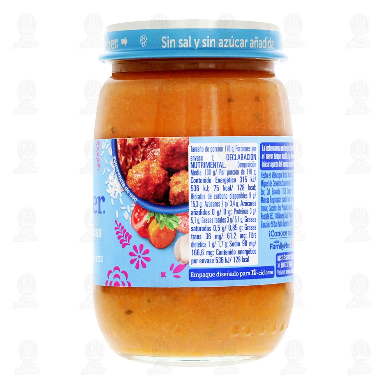 Papilla Gerber Albondiguitas a Partir de los 8 Meses, 170 gr. image number 2