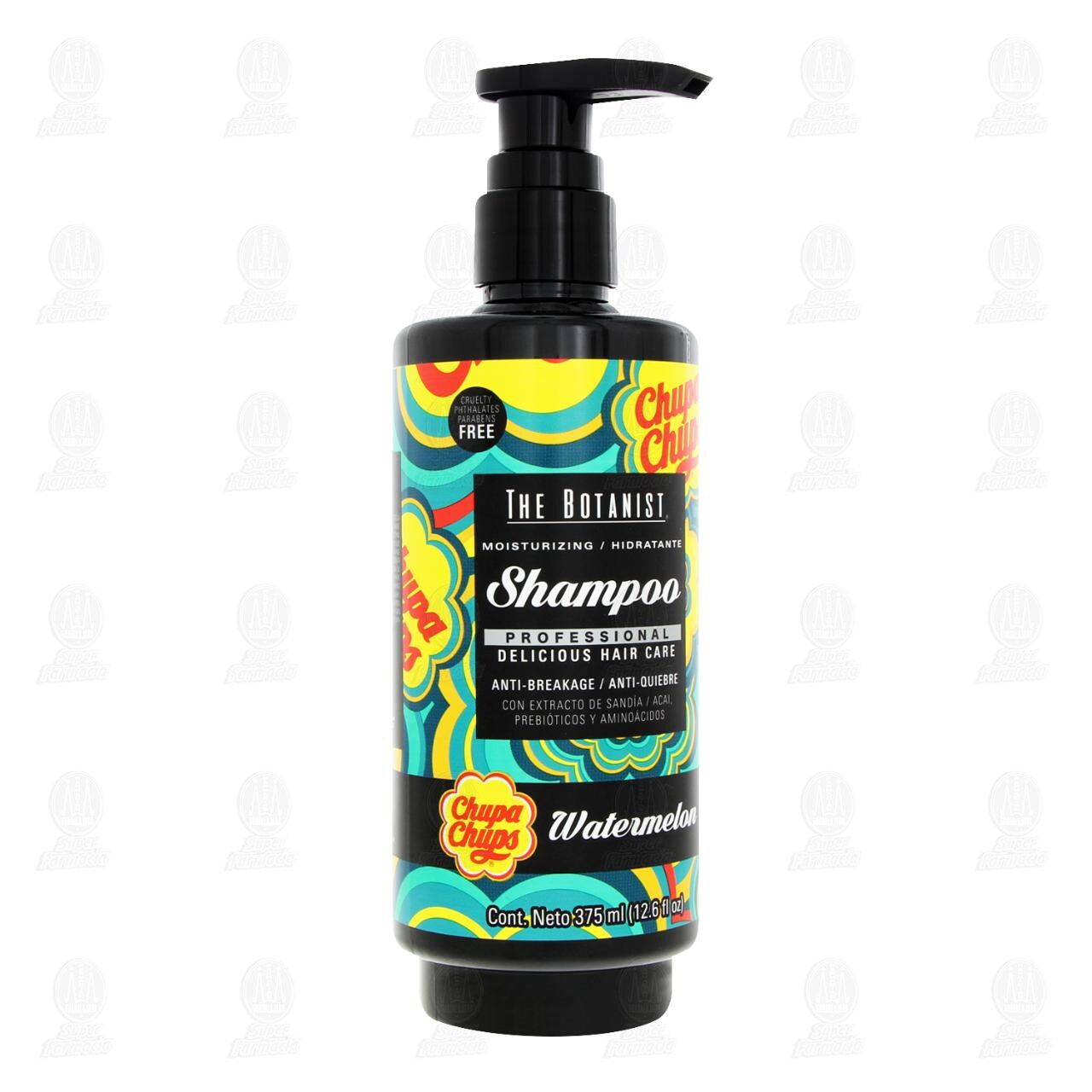 Shampoo The Botanist Chupa Chups Watermelon, 375 ml. image number 0