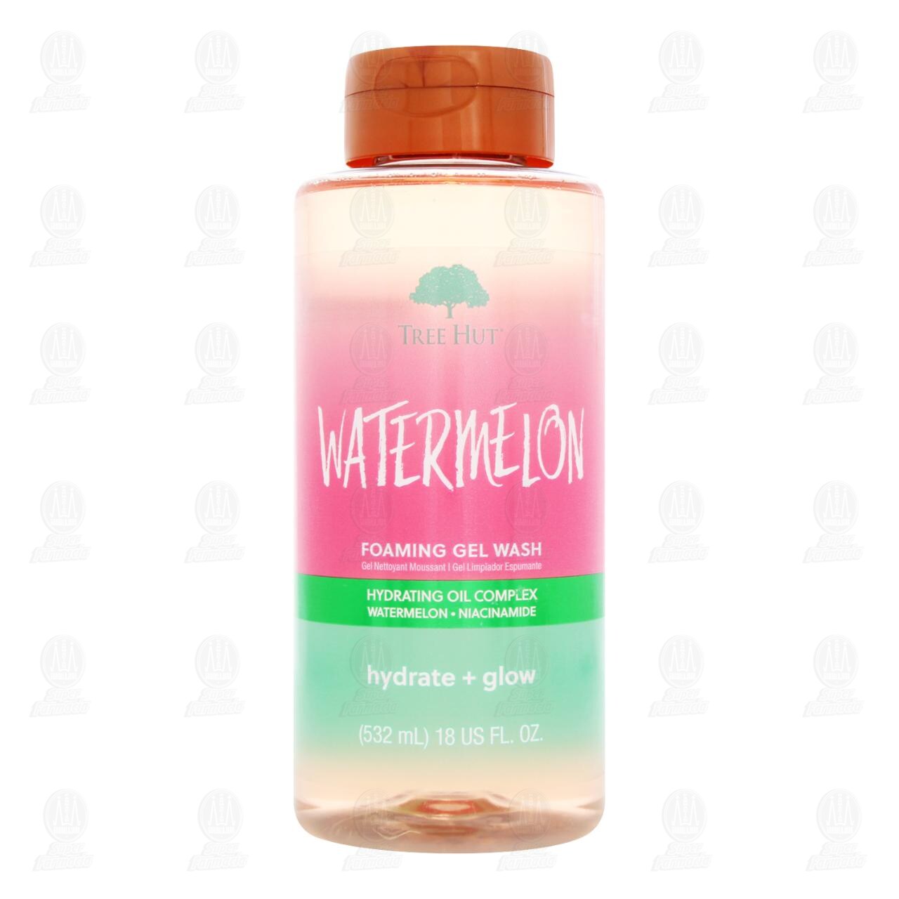 Gel de Ducha Corporal Tree Hut Watermelon Hidratante con Niacinamida, 532 ml. image number 1