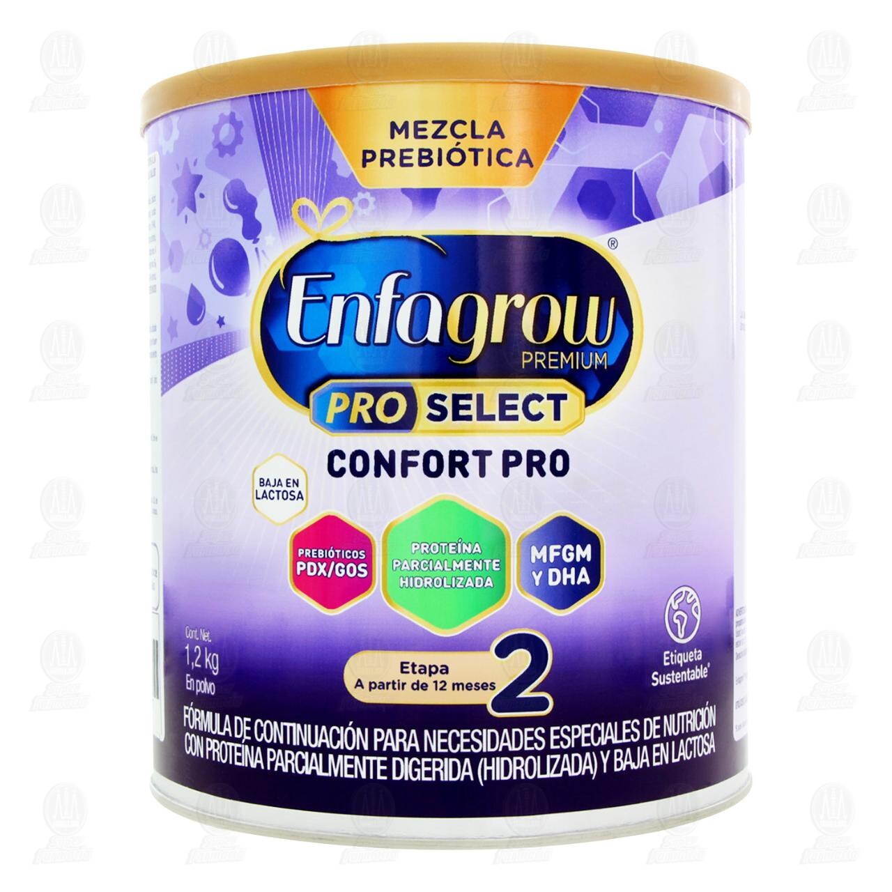 Fórmula Infantil Enfagrow Premium Pro Select Confort Pro Etapa 2 a Partir de 12 Meses, 1.2 kg. image number 1