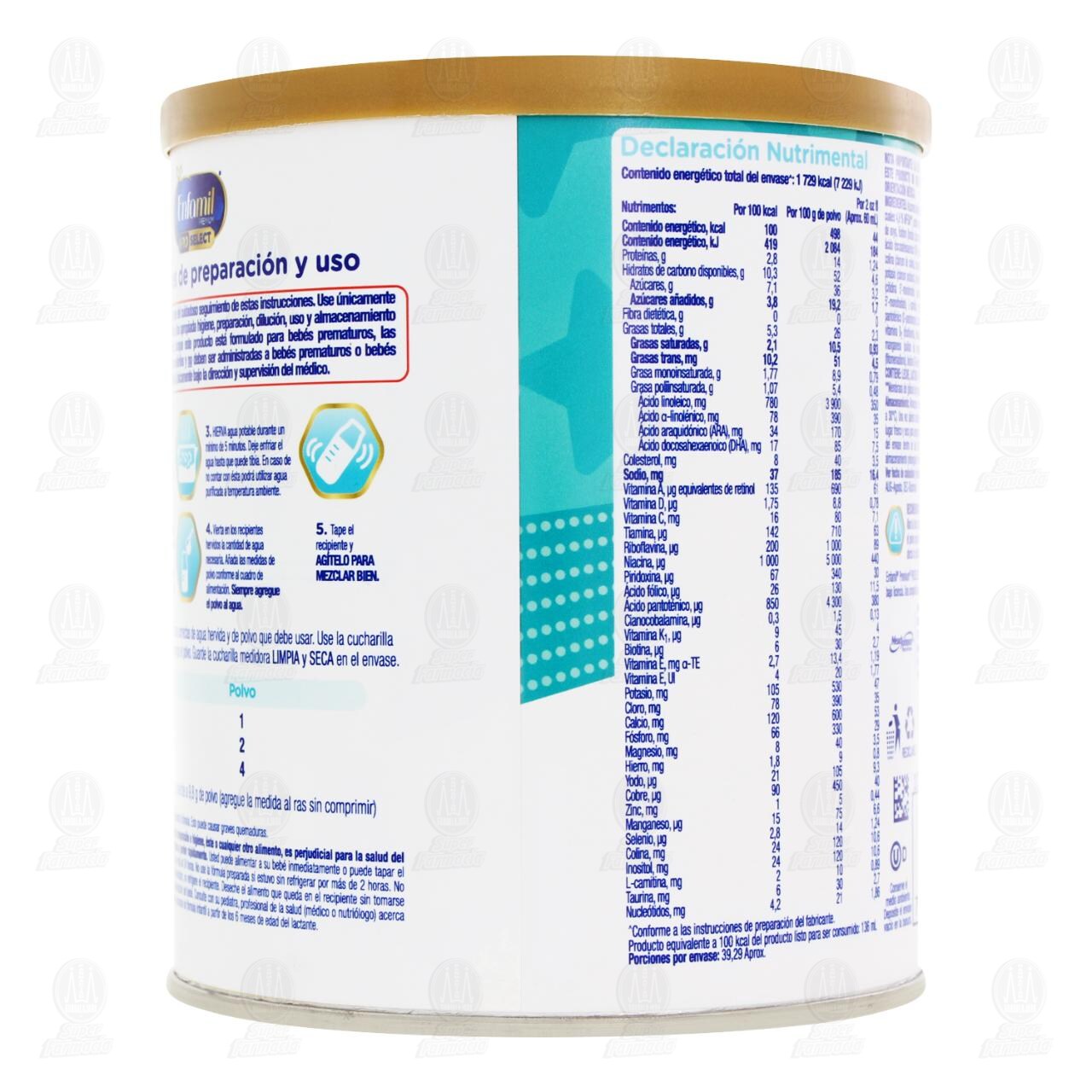 Enfamil Premium Pro Select Premacare a Partir del Nacimiento, 385 gr. image number 2