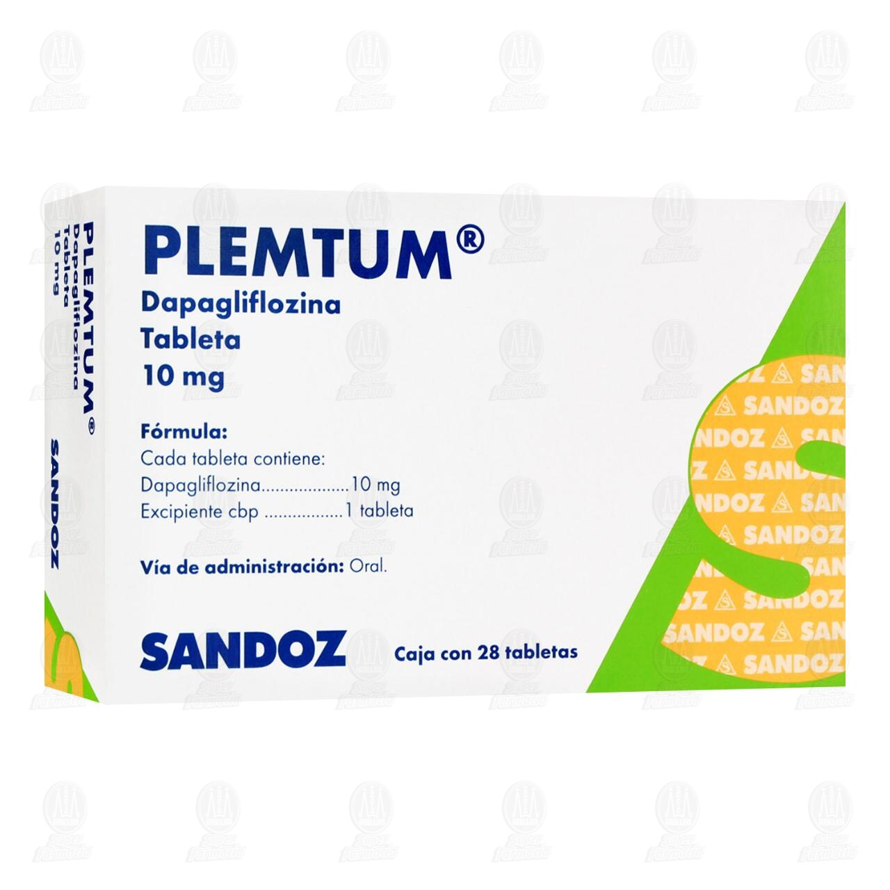 Imagen para Plemtum 10 mg, 28 Tabletas.
