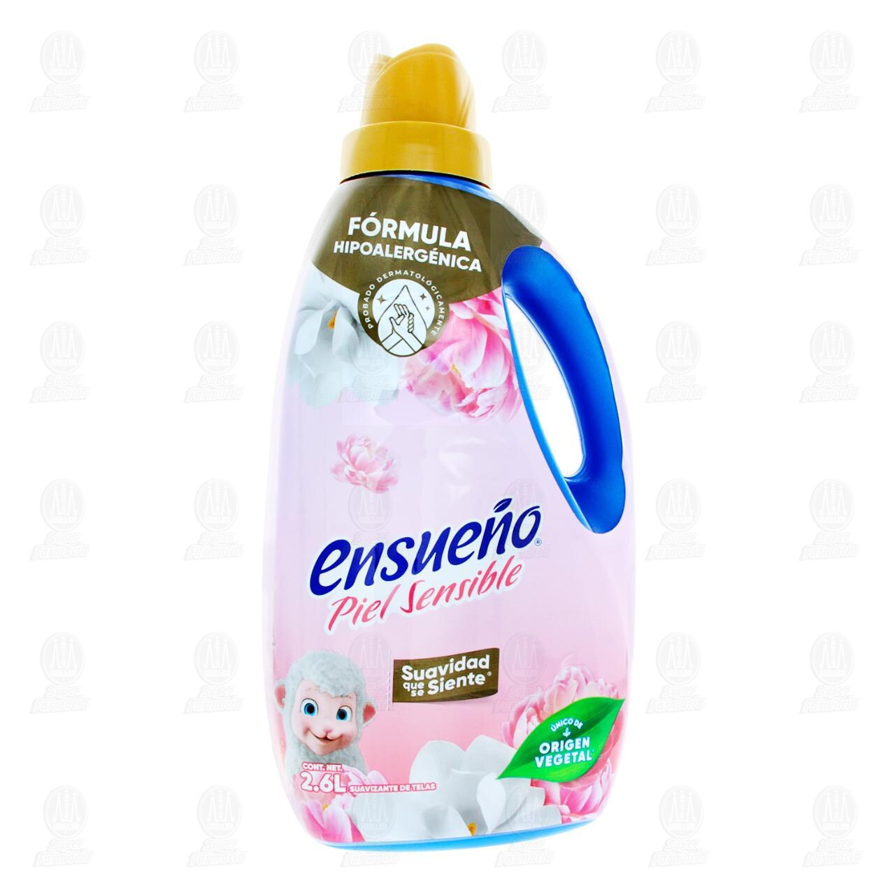 Suavizante de Telas Ensueño Piel Sensible, 2.6 l.