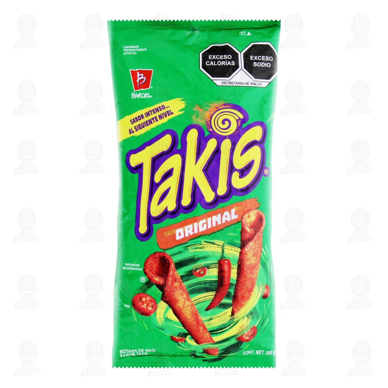 Botana Barcel Takis Original, 200 gr.