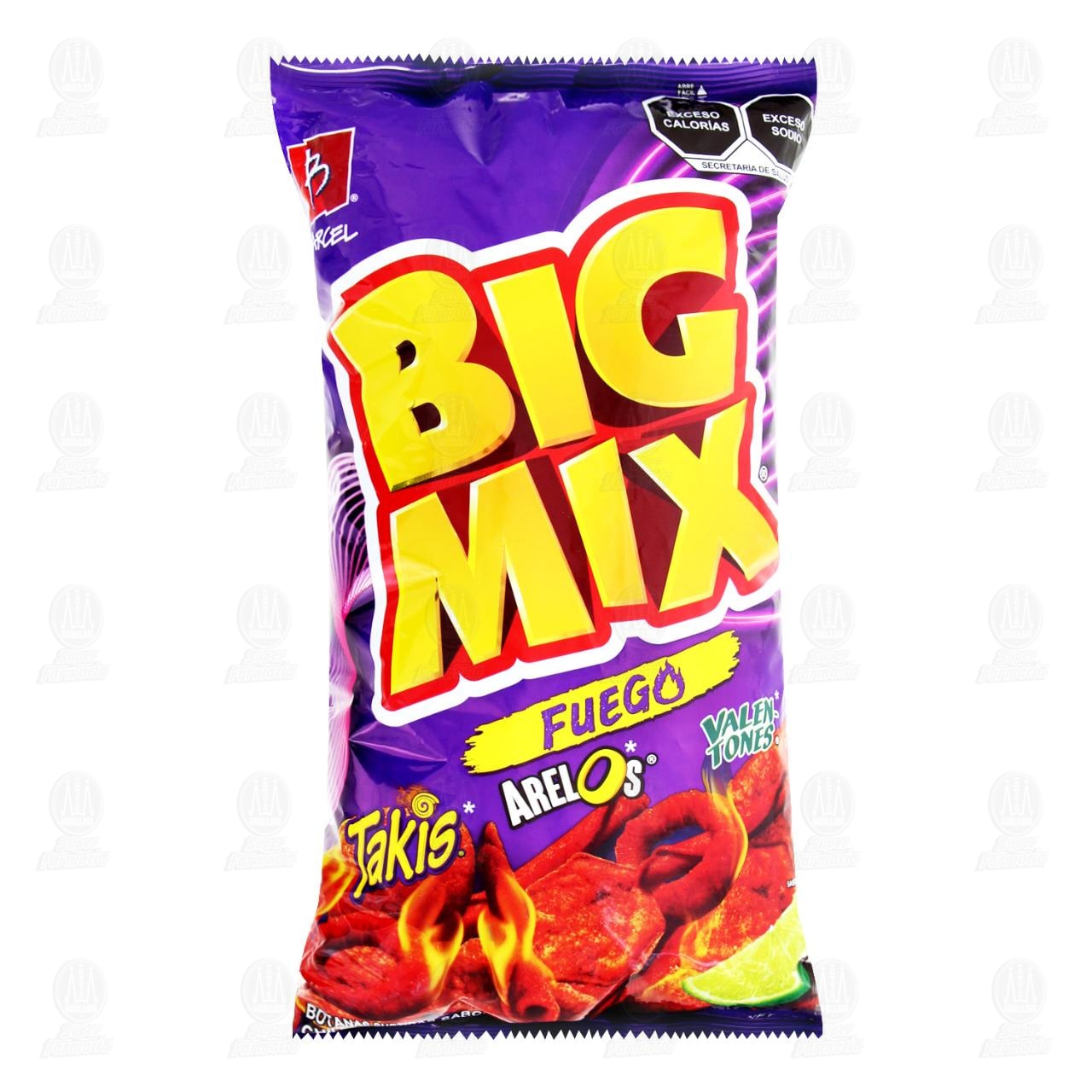 Botana Big Mix Fuego Sabor Chile y Lim&oacute;n, 185 gr. image number 0