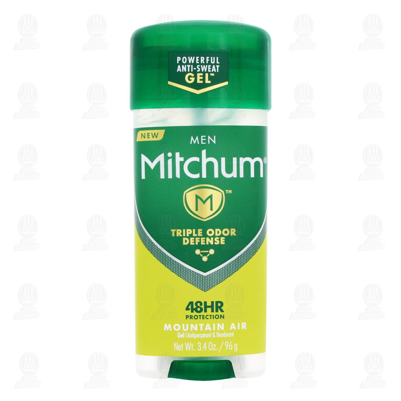 Desodorante Antitranspirante Men Mitchum Triple Odor Defense Mountain Air en Gel, 96 gr. image number 1
