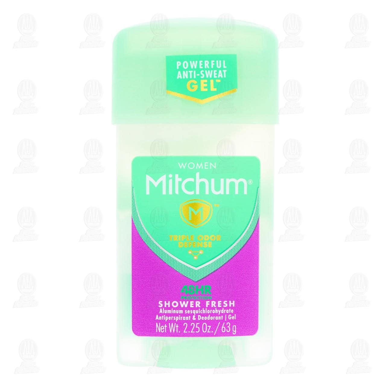 Desodorante Antitranspirante Women Mitchum Triple Odor Defense Shower Fresh en Gel, 63 gr. image number 1