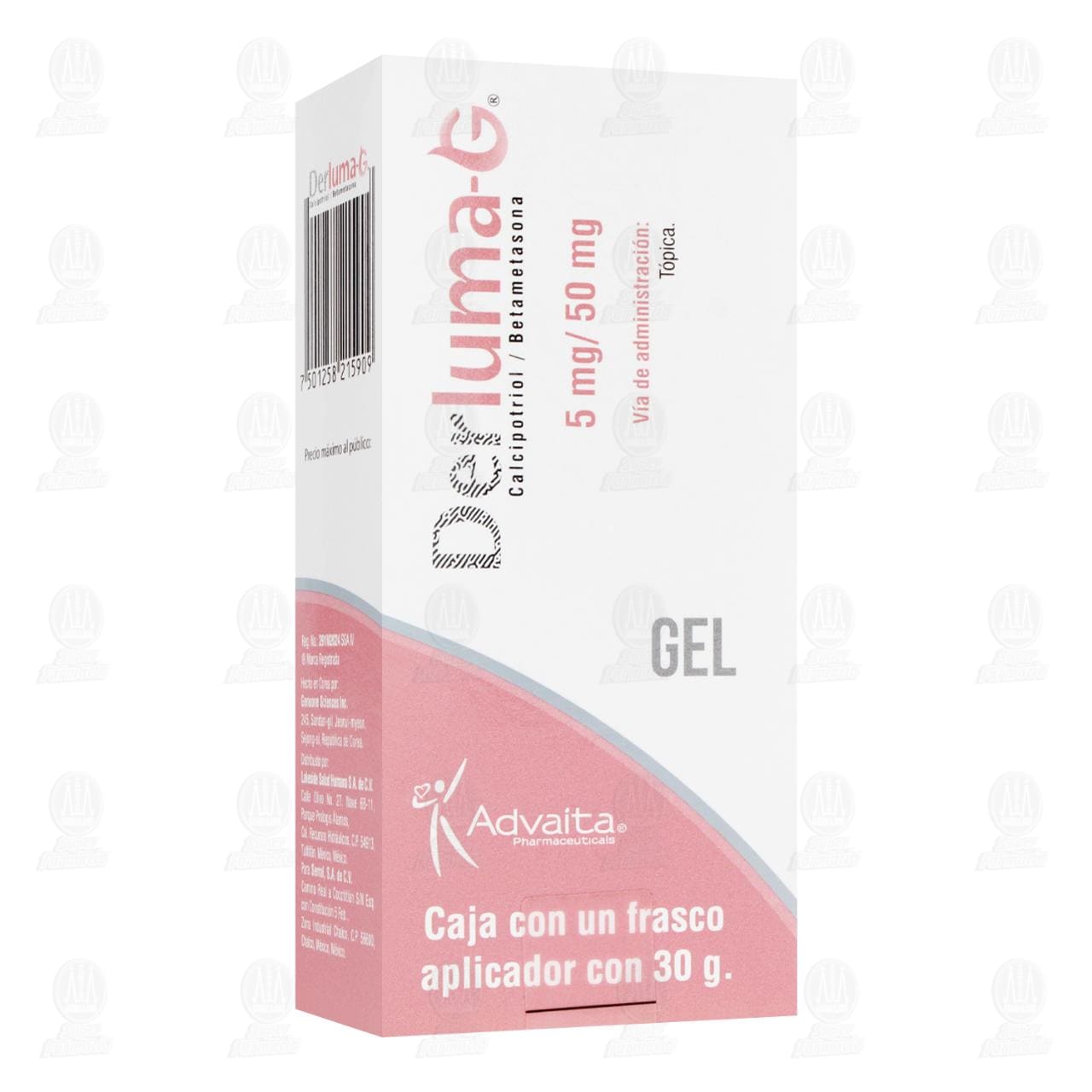 Imagen para Derluma-G 5mg/50mg Gel, 30 gr.