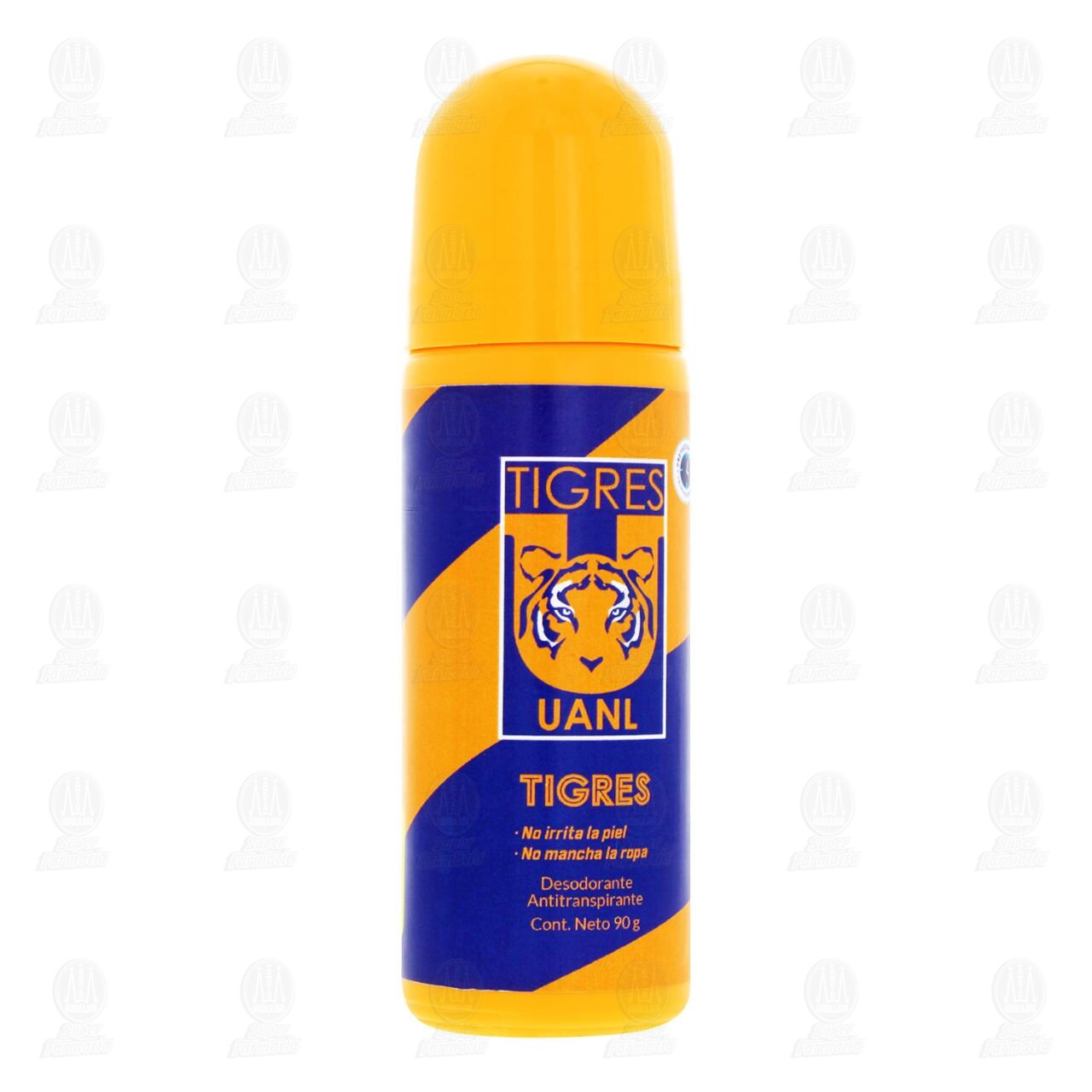 Desodorante Tigres Antitranspirante para Caballero en Roll On, 90 gr. image number 0