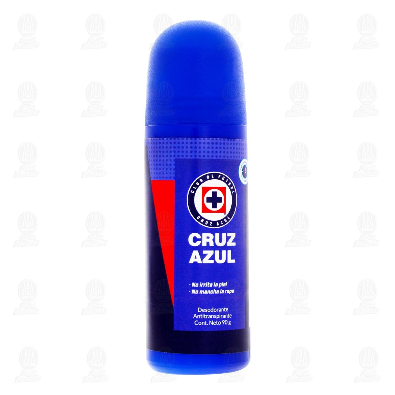 Desodorante Cruz Azul Antitranspirante para Caballero en Roll On, 90 gr. image number 0