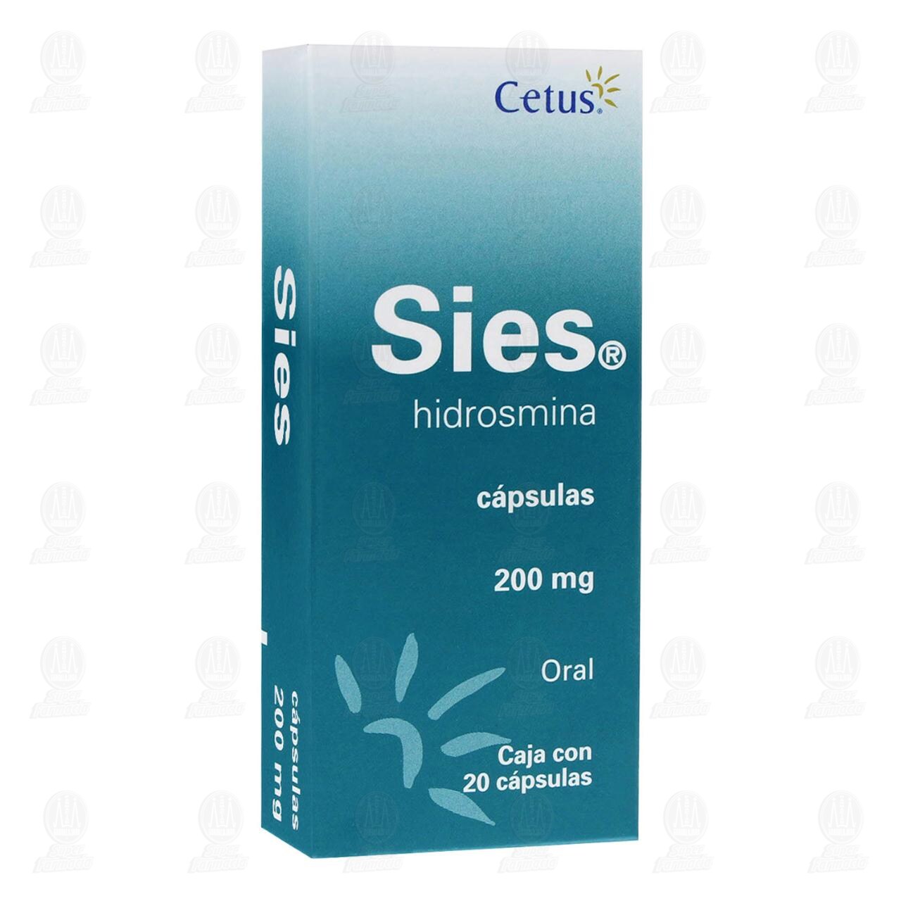Sies 200 mg, 20 C&aacute;psulas. image number 0
