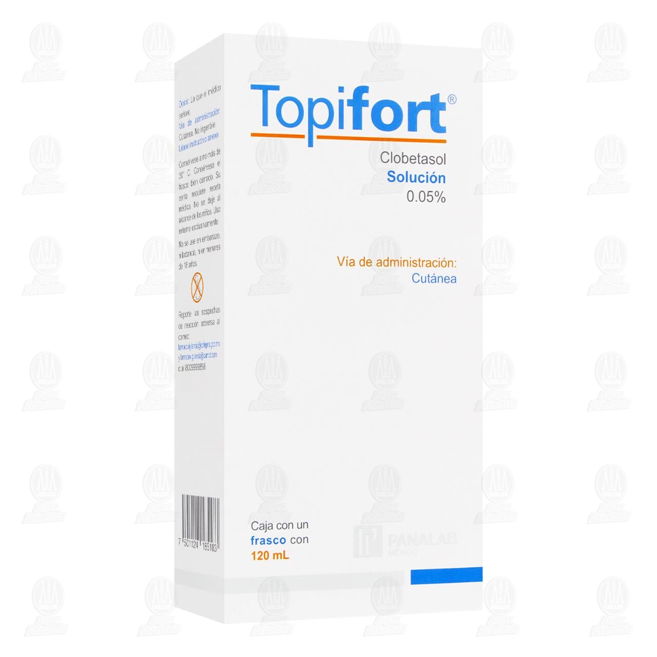 Topifort Soluci&oacute;n 0.05%, 120 ml. image number 0