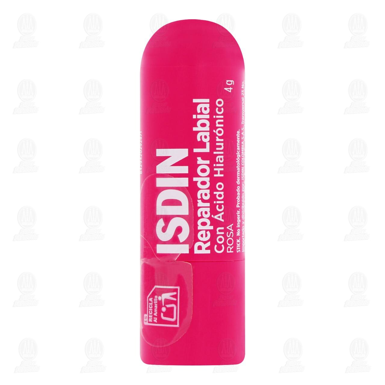 Isdin Reparador Labial Stick Rosa, 4 gr. image number 1