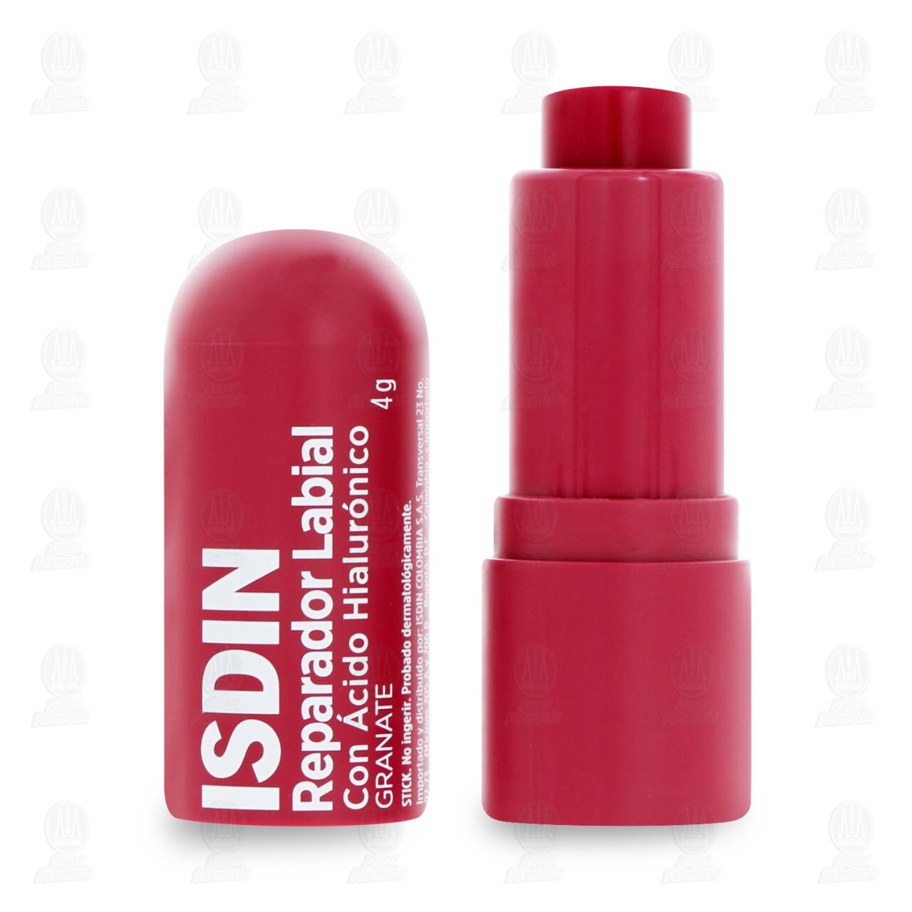 Isdin Reparador Labial Stick Granate, 4 gr. image number 2