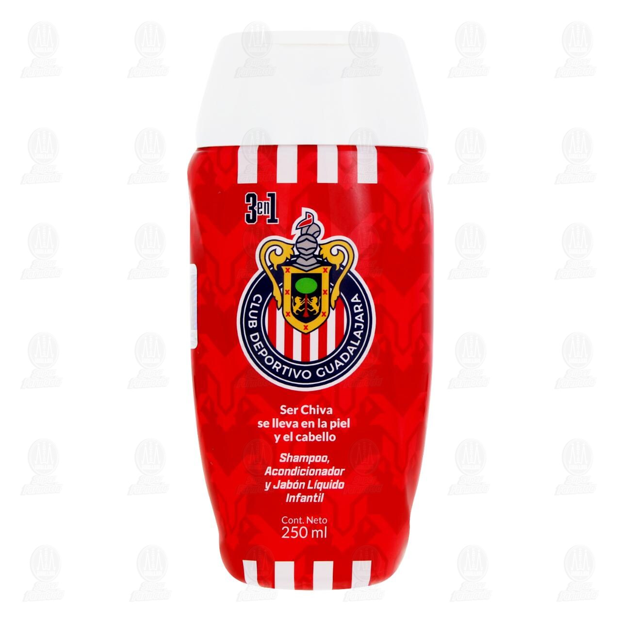 Shampoo, Acondicionador y Jab&oacute;n L&iacute;quido Infantil Chivas 3 en 1, 250 ml. image number 1