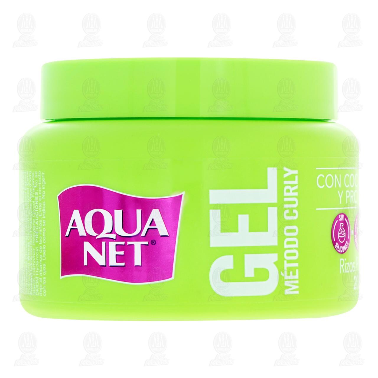 Gel Aqua Net M&eacute;todo Curly Rizos Perfectos, 200 gr. image number 0