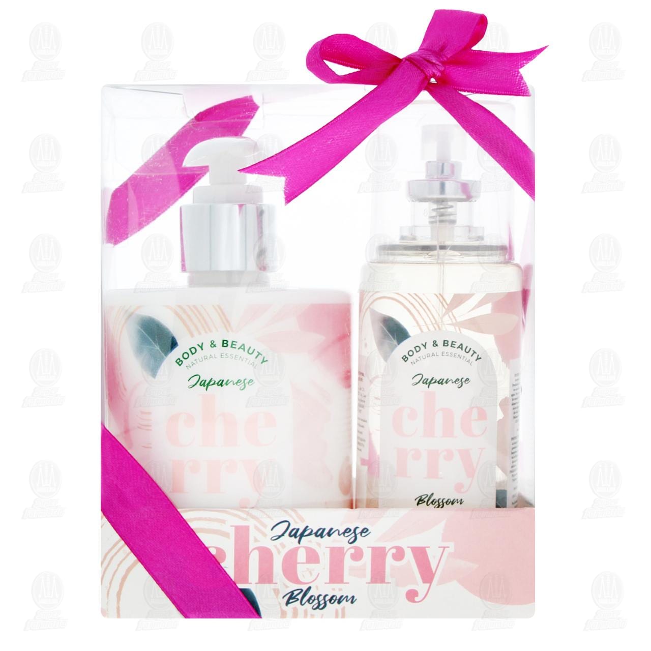 Pack Body & Beauty Japanese Cherry Blossom Crema Corporal 300 ml + Loci&oacute;n Corporal 125 ml, 2 pzas. image number 1
