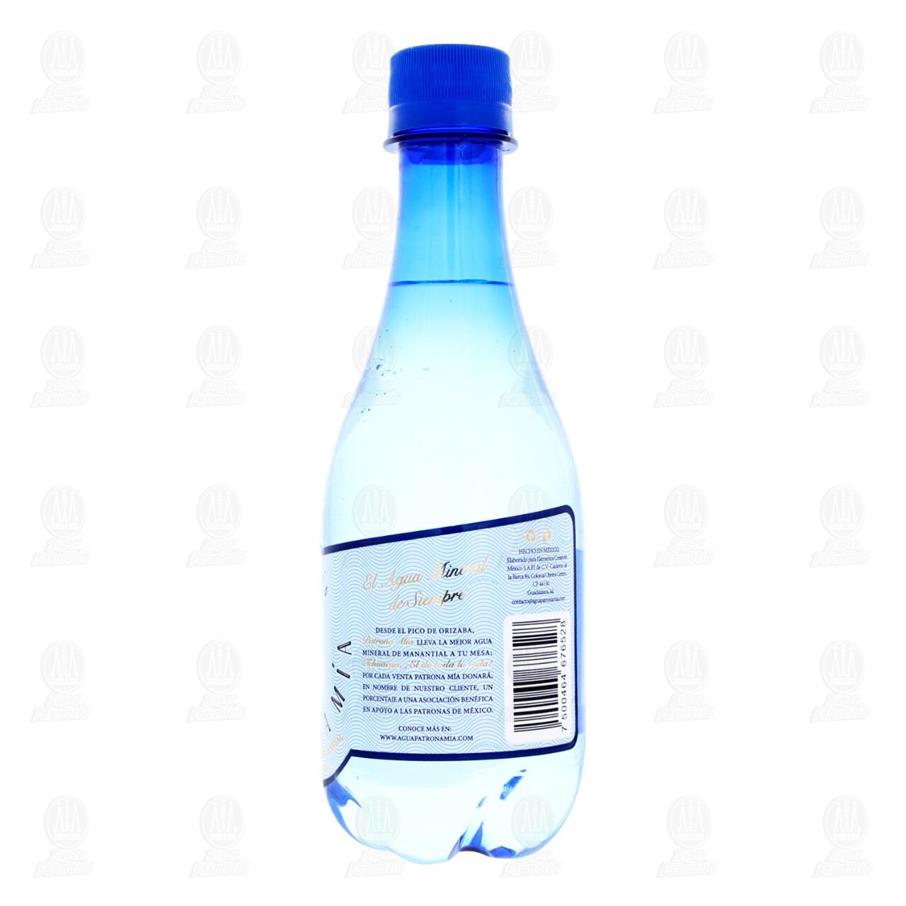 Agua Mineral Patrona M&iacute;a, 355 ml. image number 2