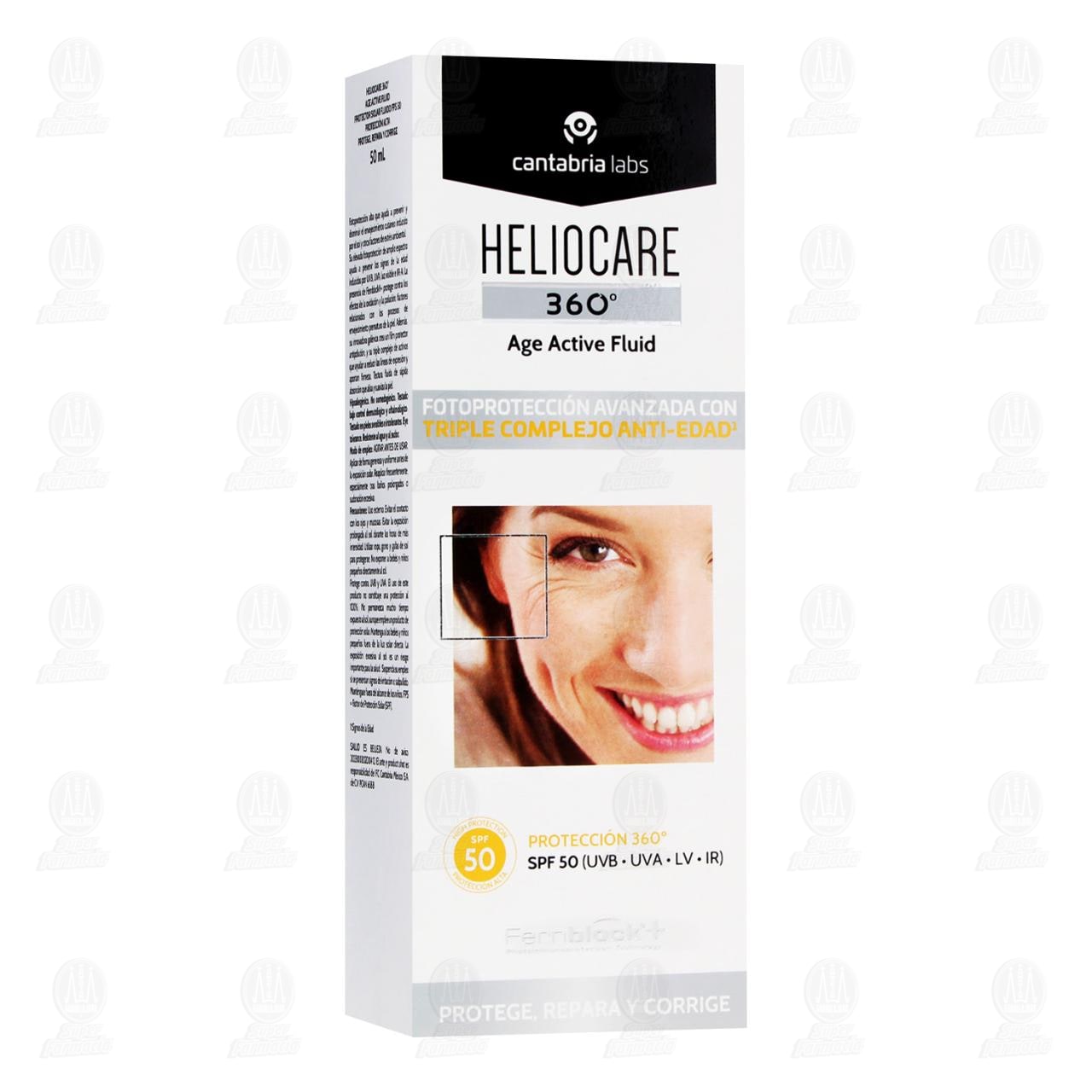 Imagen para Heliocare 360� Age Active Fluid SPF 50, 50 ml. Imagen para Heliocare 360� Age Active Fluid SPF 50, 50 ml.