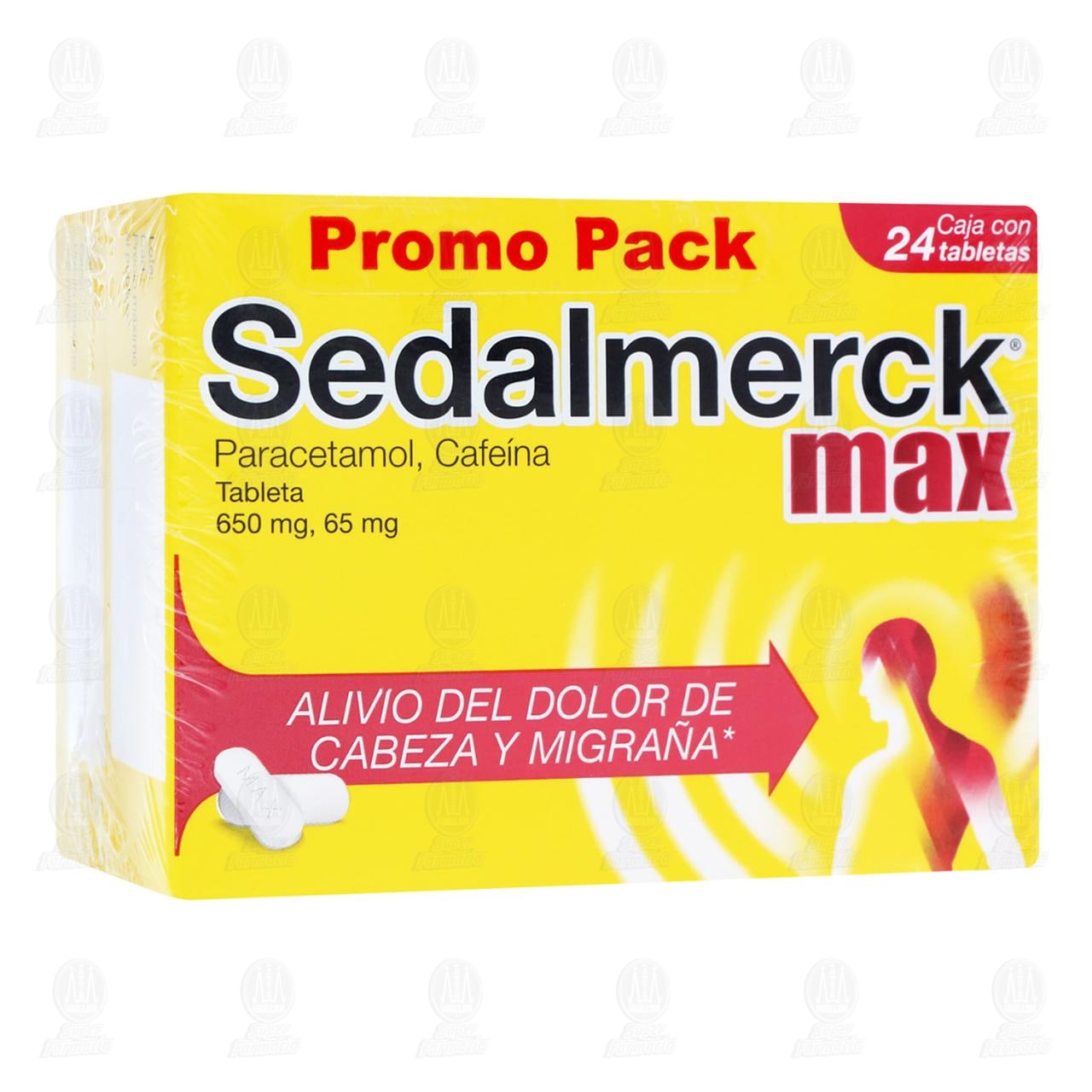 Pack Sedalmerck Max, 2 Cajas con 24 Tabletas c/u. image number 0
