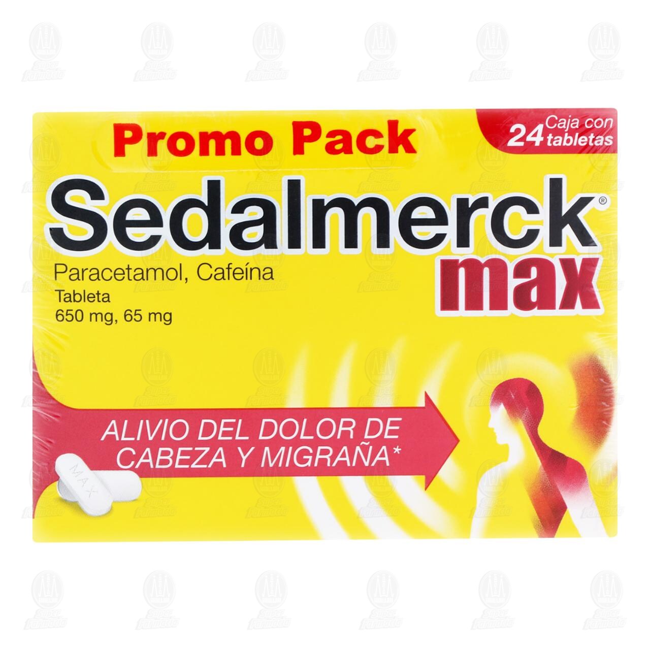 Pack Sedalmerck Max, 2 Cajas con 24 Tabletas c/u. image number 1