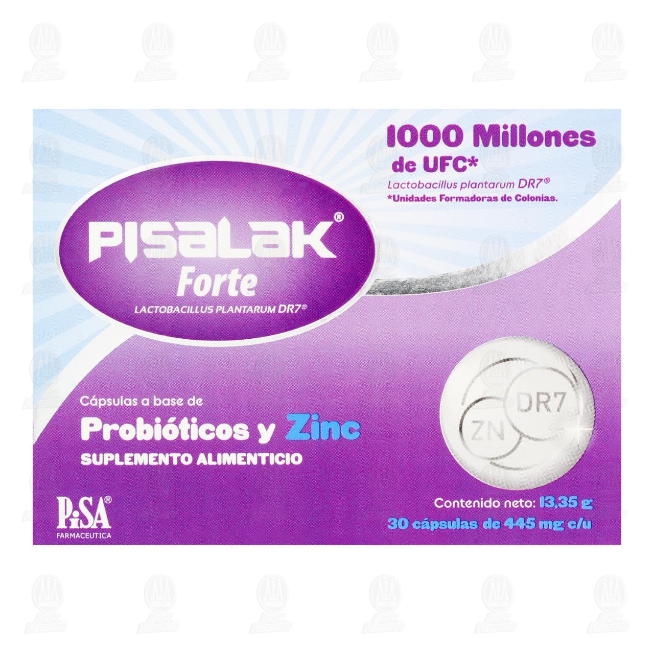 Pisalak Forte 1000 Millones de UFC, 30 C&aacute;psulas de 445 mg c/u. image number 1