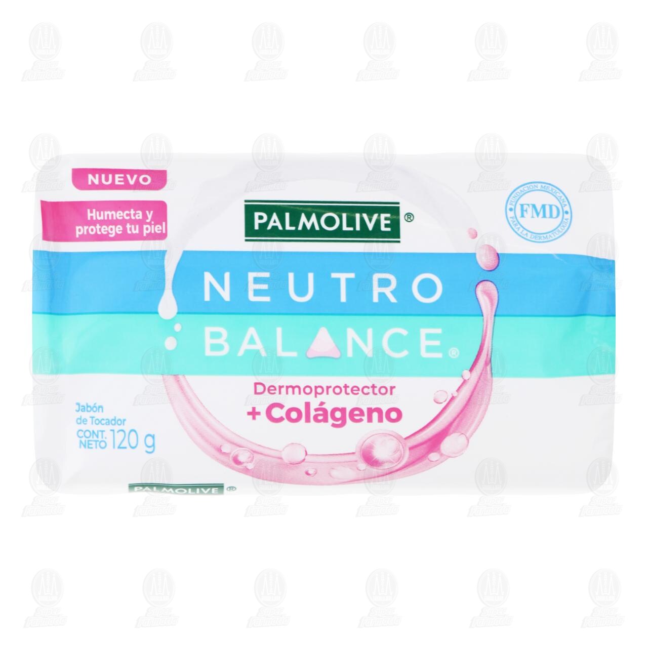 Jab&oacute;n en Barra Palmolive Neutro Balance Dermoprotector +Col&aacute;geno, 120 gr. image number 0
