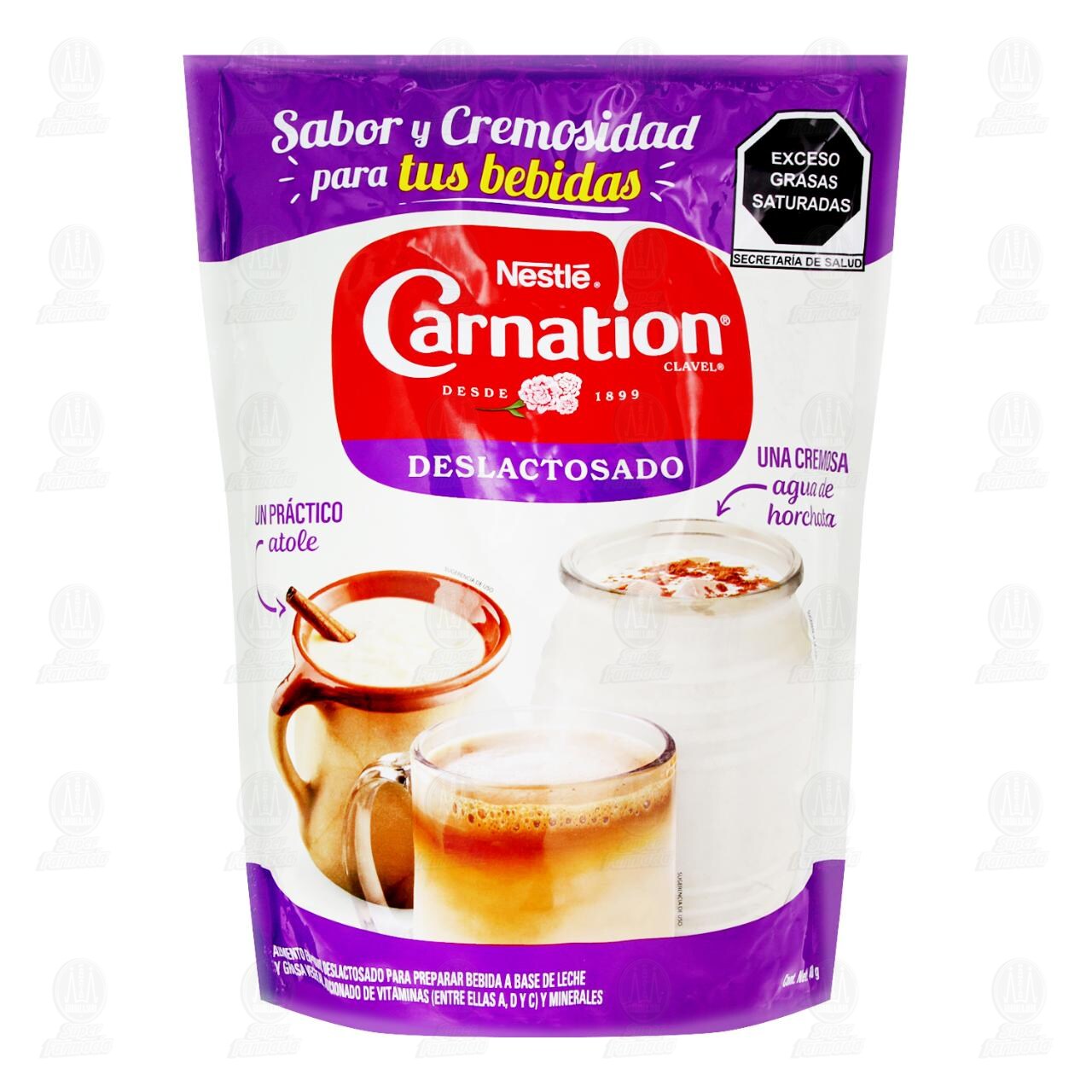 Leche Nestl&eacute; Carnation Clavel Deslactosado en Polvo, 460 gr.