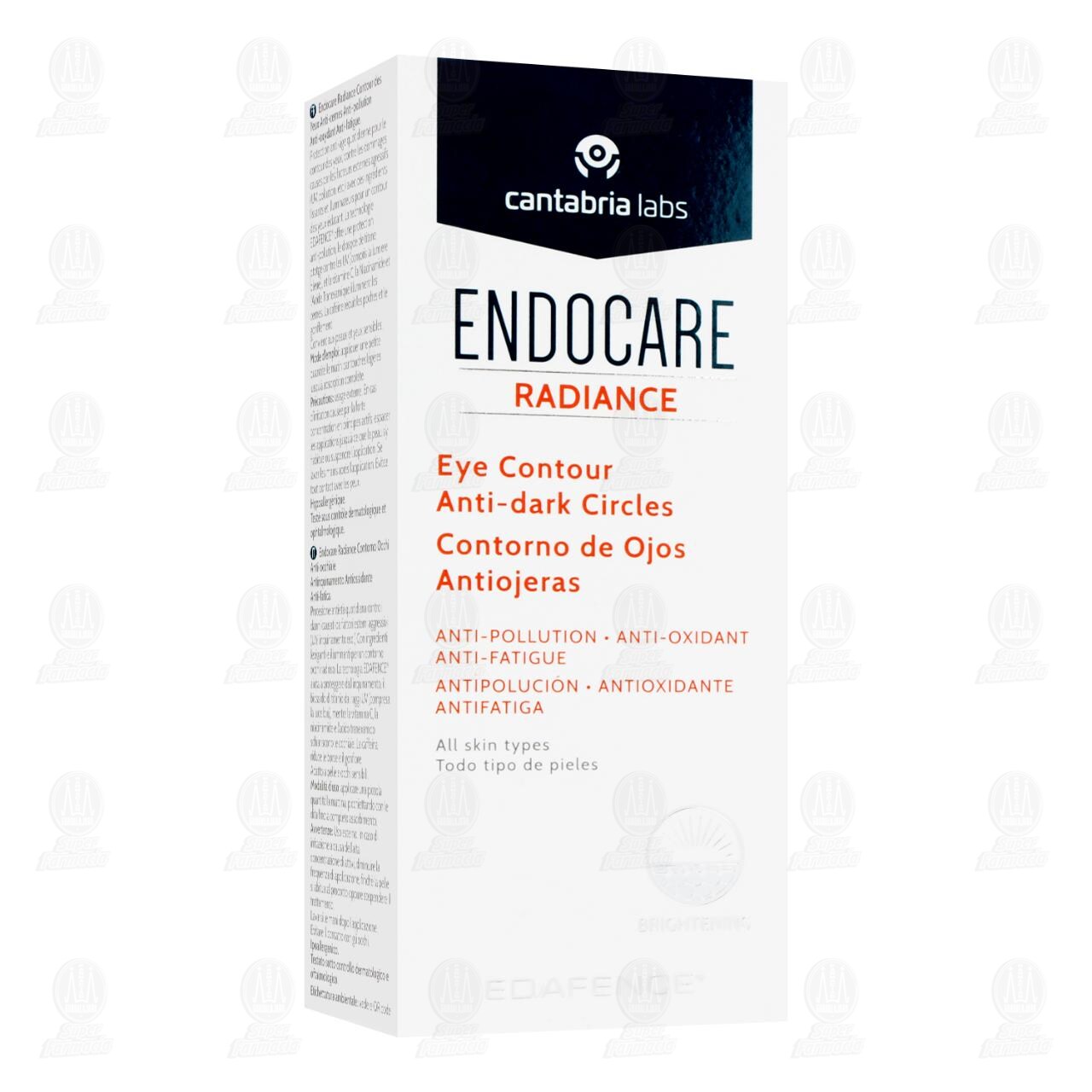 Endocare Radiance Contorno de Ojos Anti-ojeras, 15 ml.