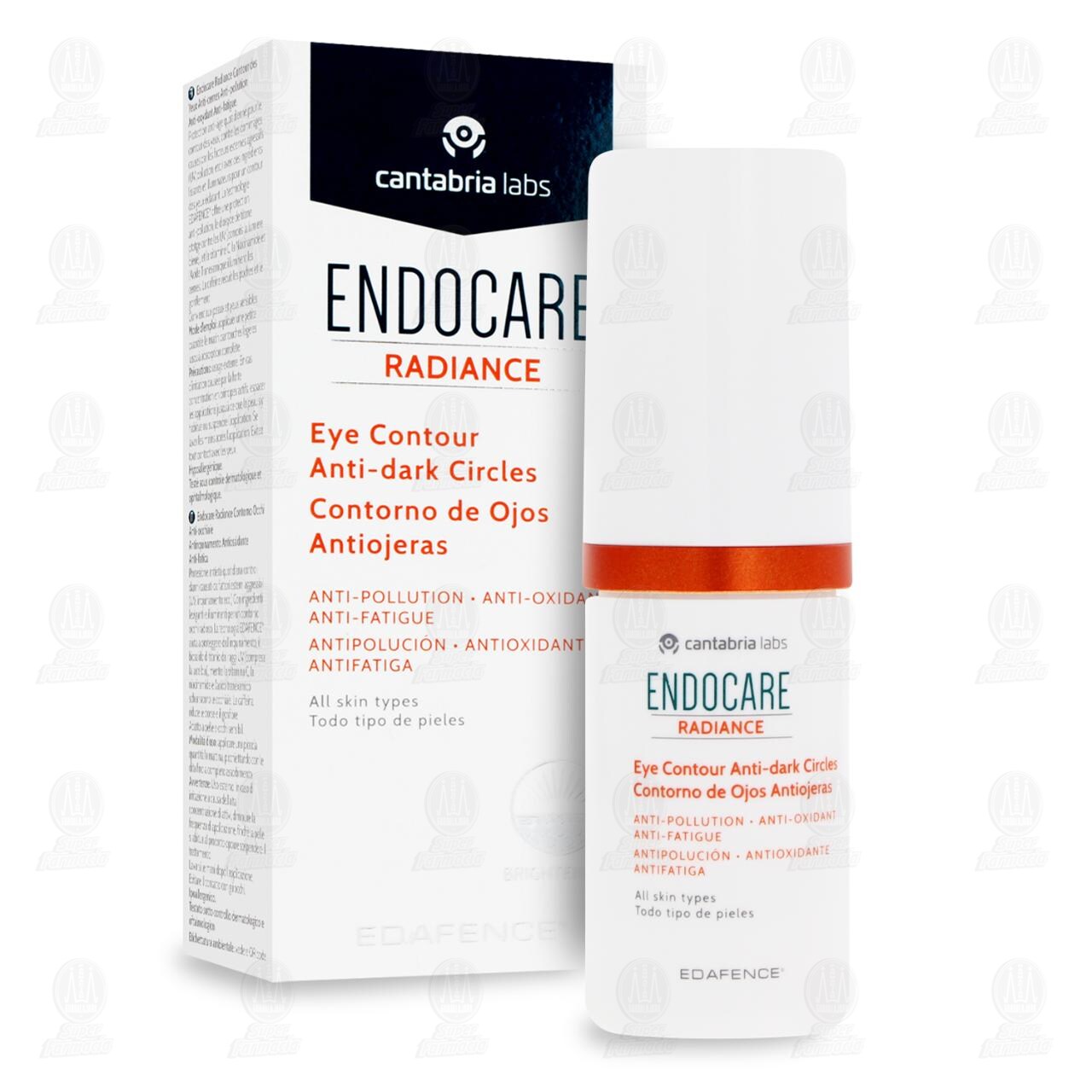 Endocare Radiance Contorno de Ojos Anti-ojeras, 15 ml. image number 2
